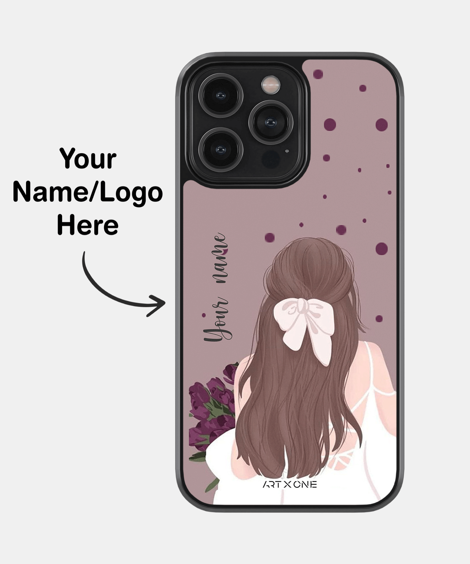 Bright Thinking Girl Mobile Back Cover
