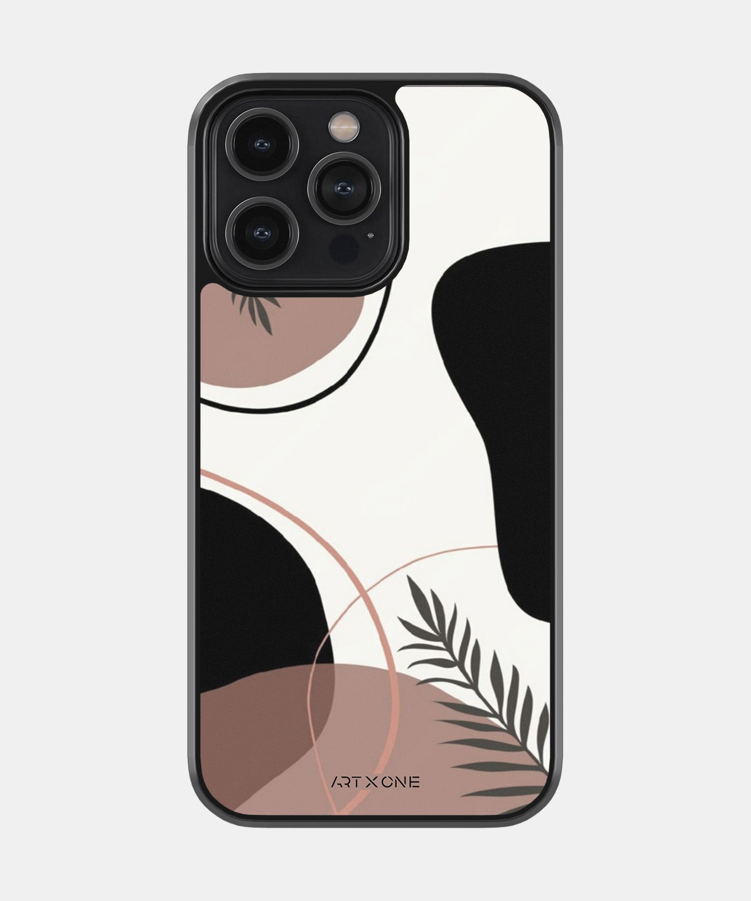 Plain Leaf Abstract Mobile Back Cover