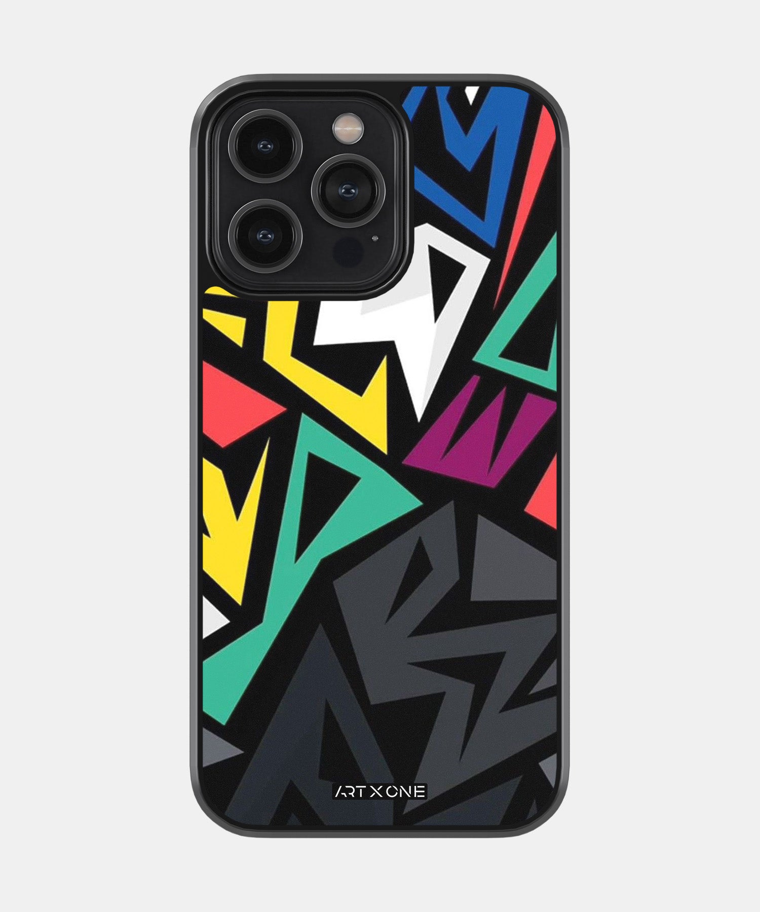 Abstract Colorful Geometric Pattern Mobile Back Cover