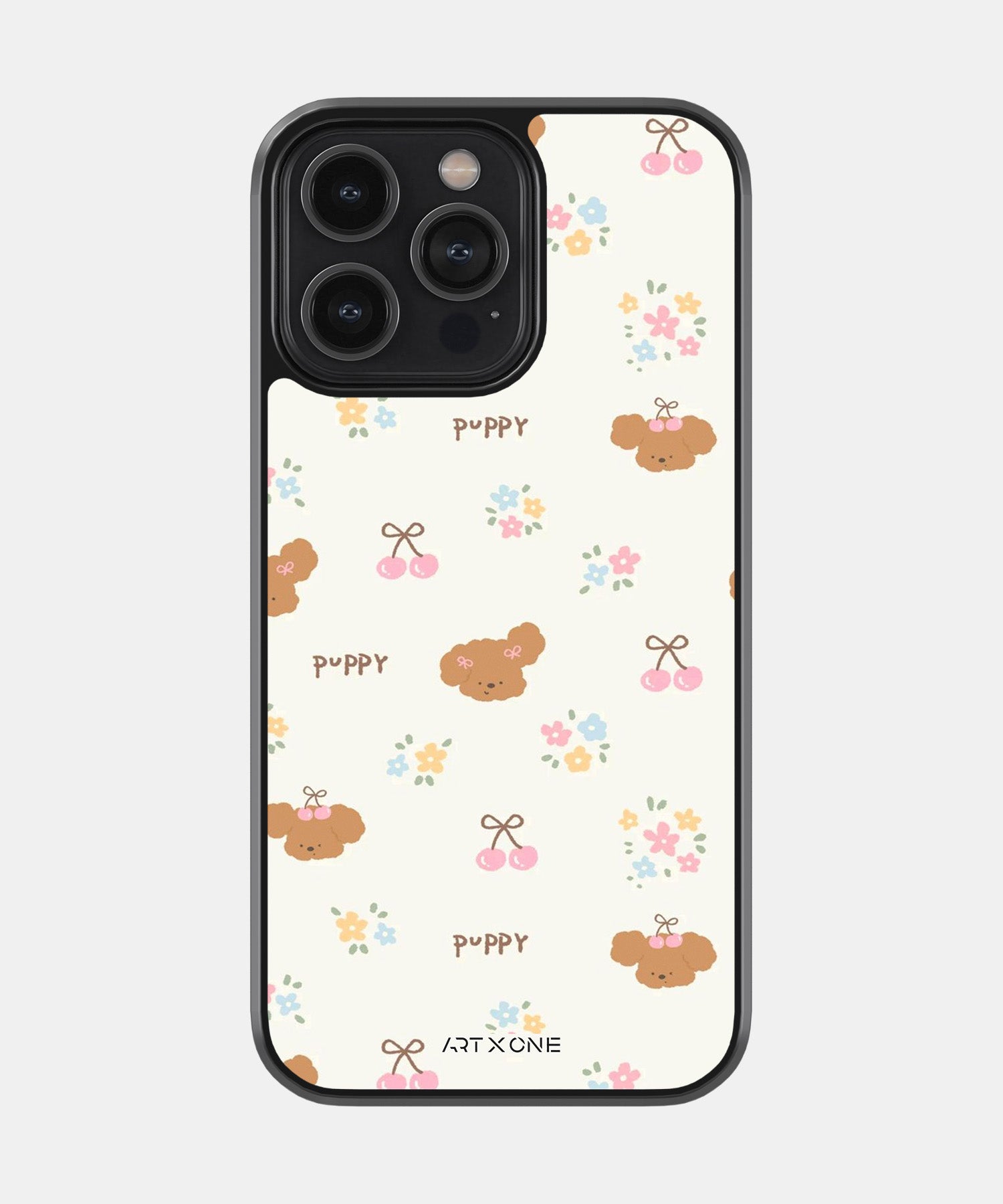Cherry Pup Parade Mobile Back Cover