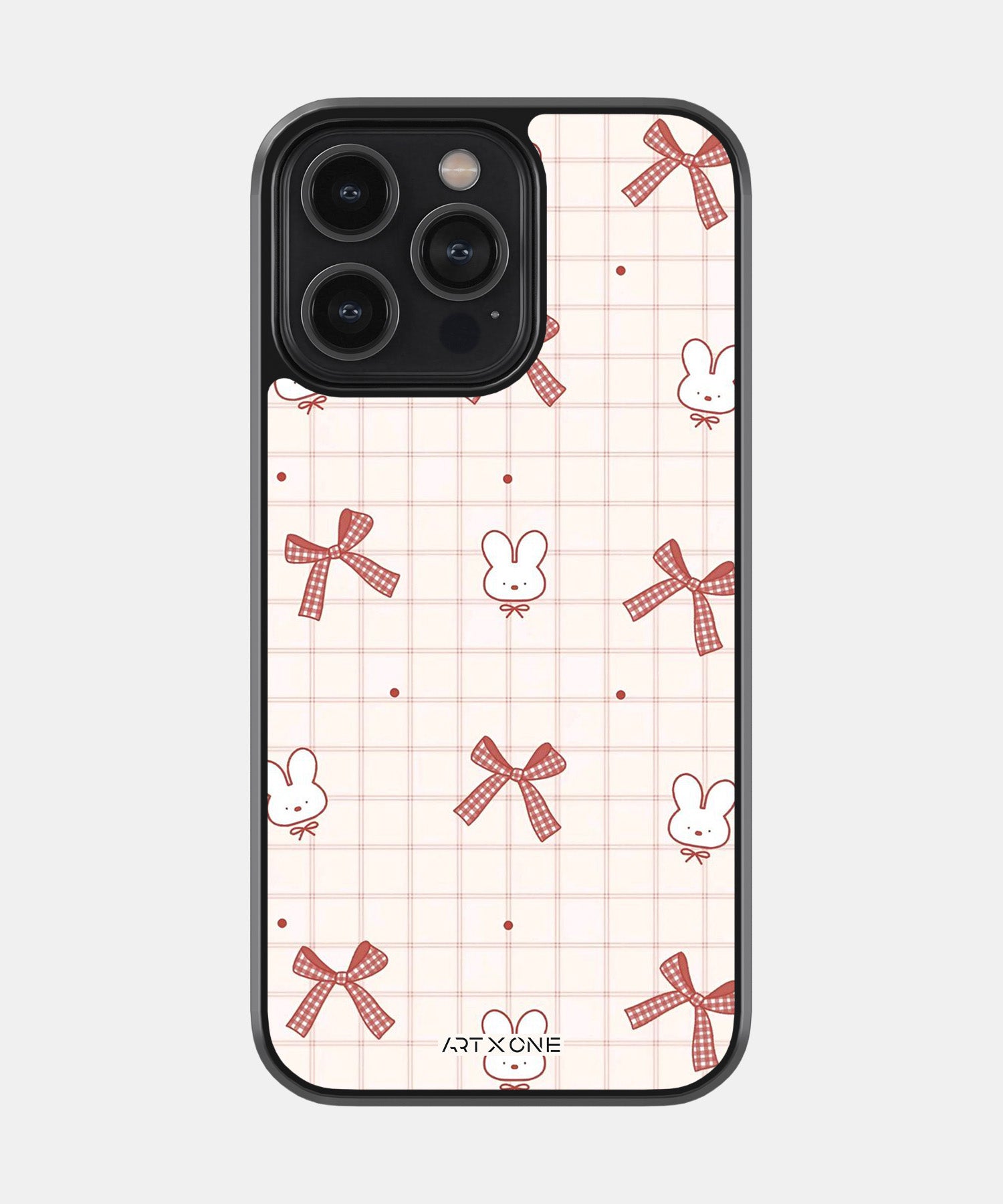 Gingham Hop Mobile Back Cover