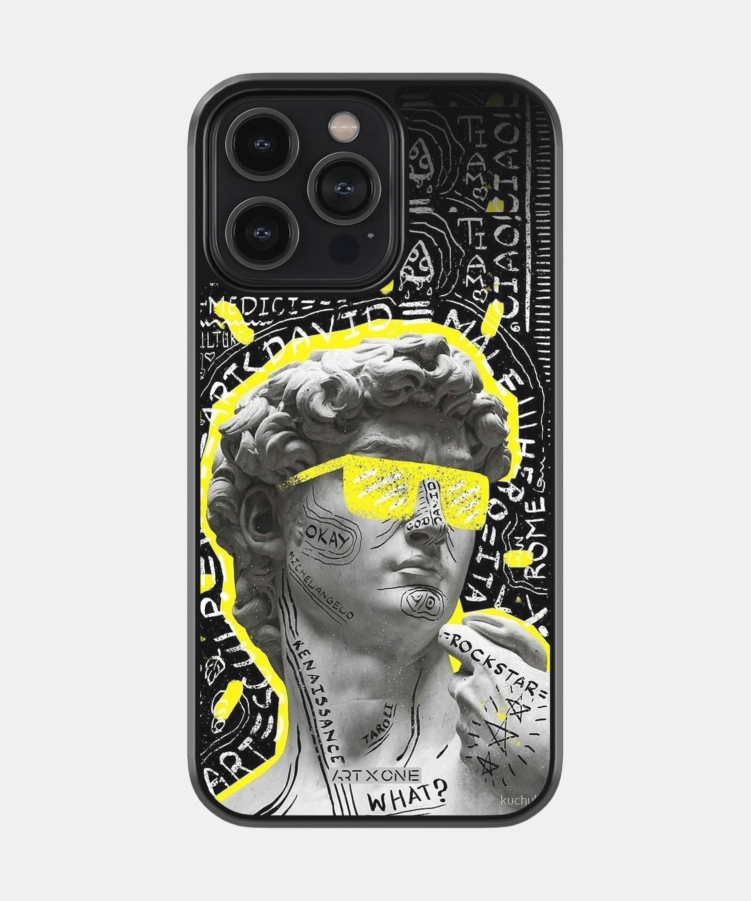 Greek God Glasses Mobile Back Cover