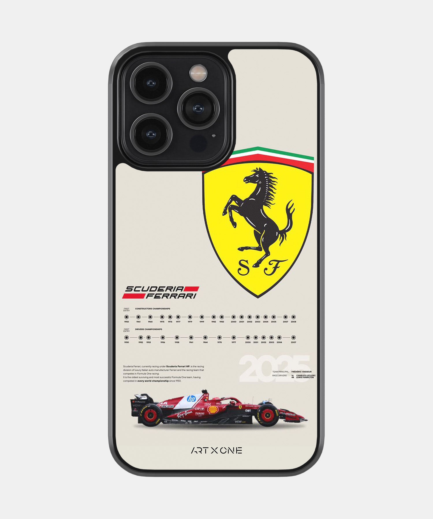 Ferrari Racing Mobile Back Cover