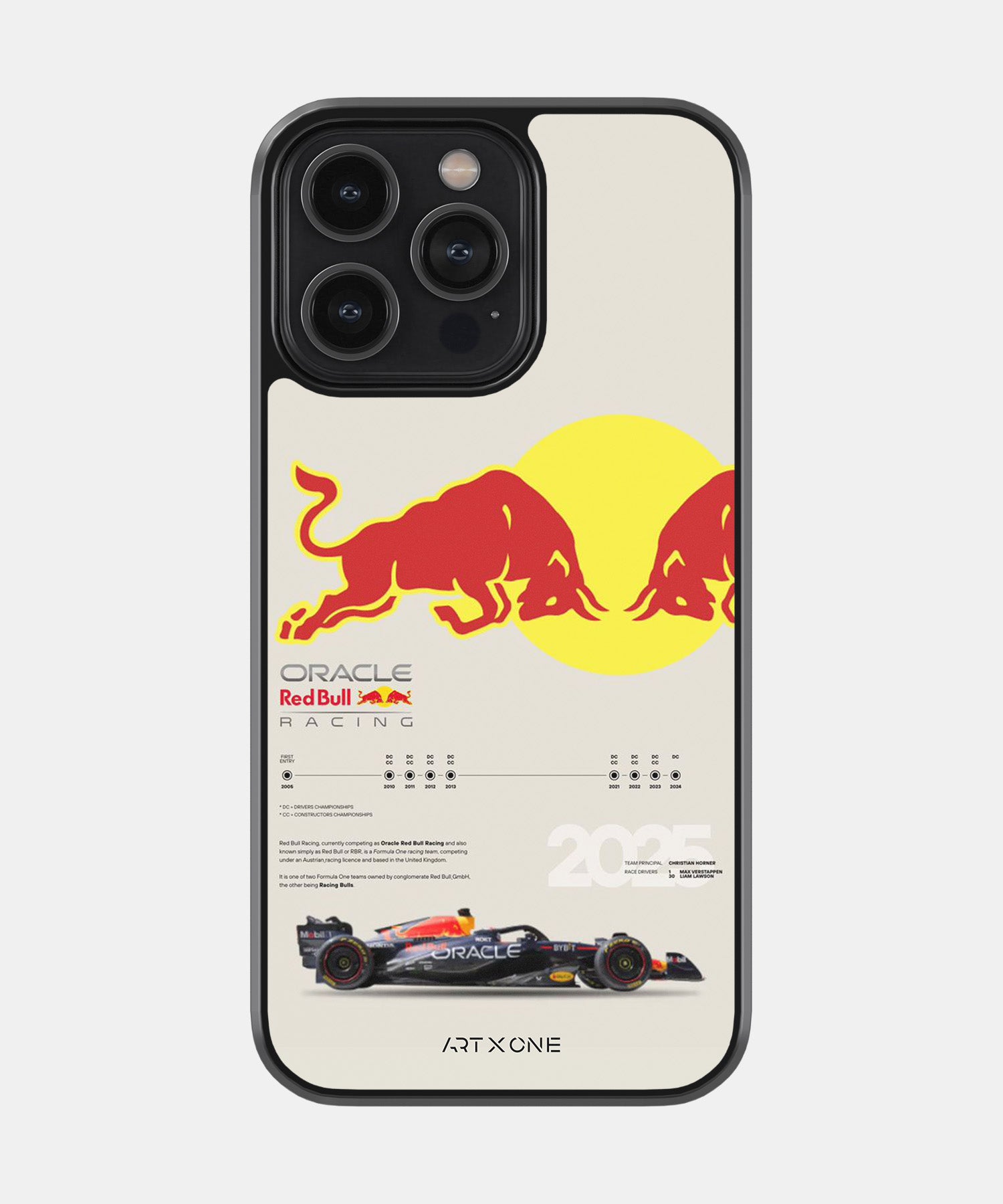 Redbull Racing Mobile Back Cover