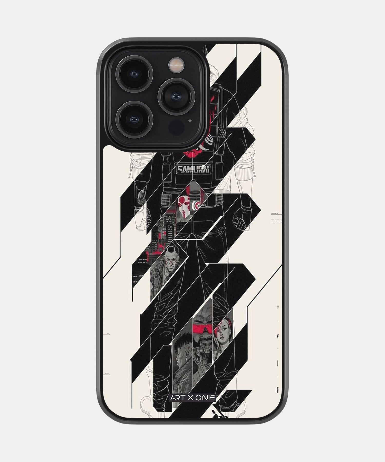 Samurai Mobile Back Cover