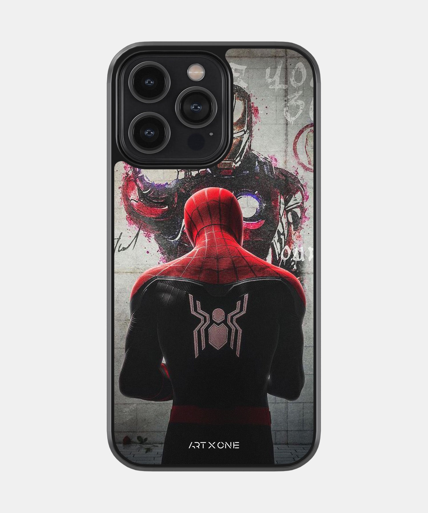 Iron Man X Spiderman Mobile Back Cover
