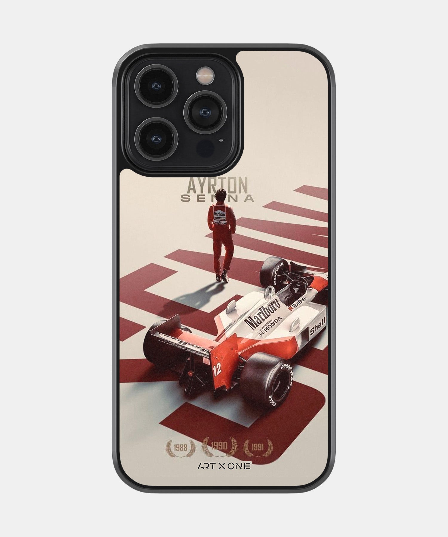 Ayrton Senna Mobile Back Cover