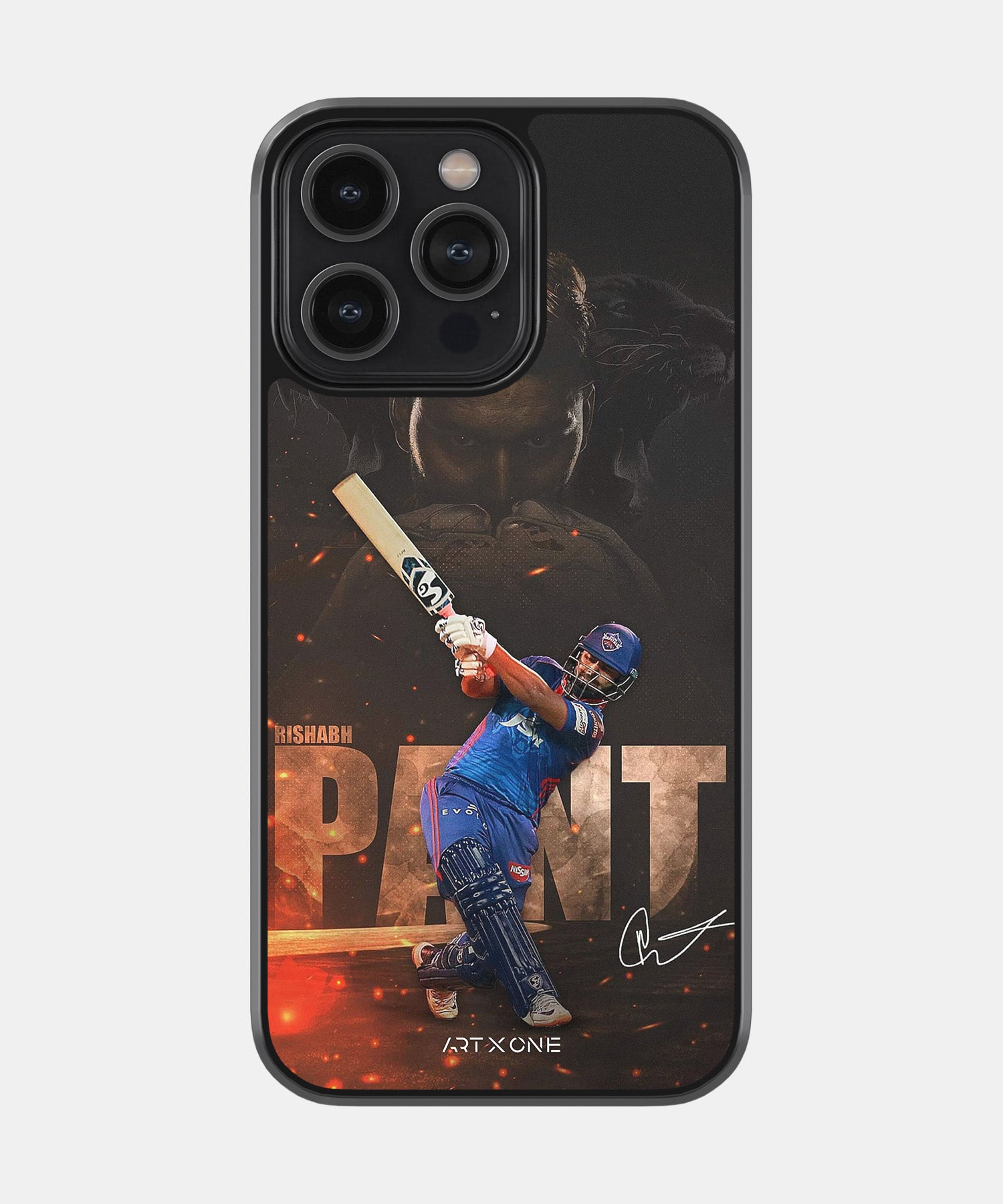 Rishabh Pant Mobile Back Cover
