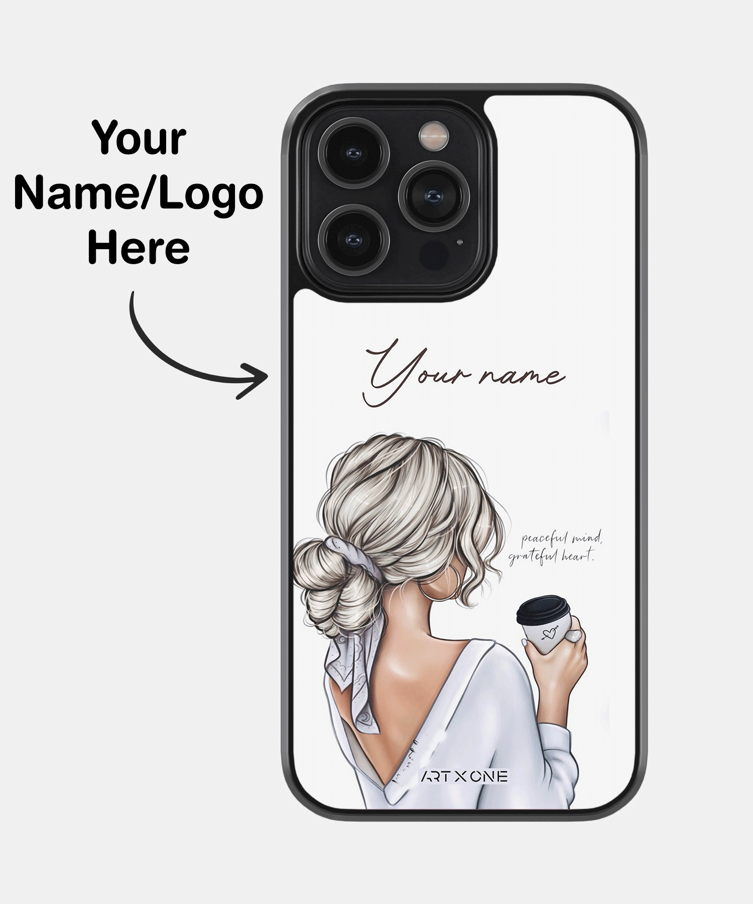 Grateful Girl Mobile Back Cover