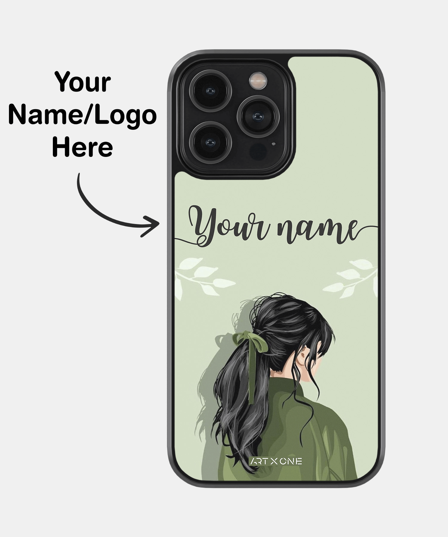Greeny Girl Mobile Back Cover