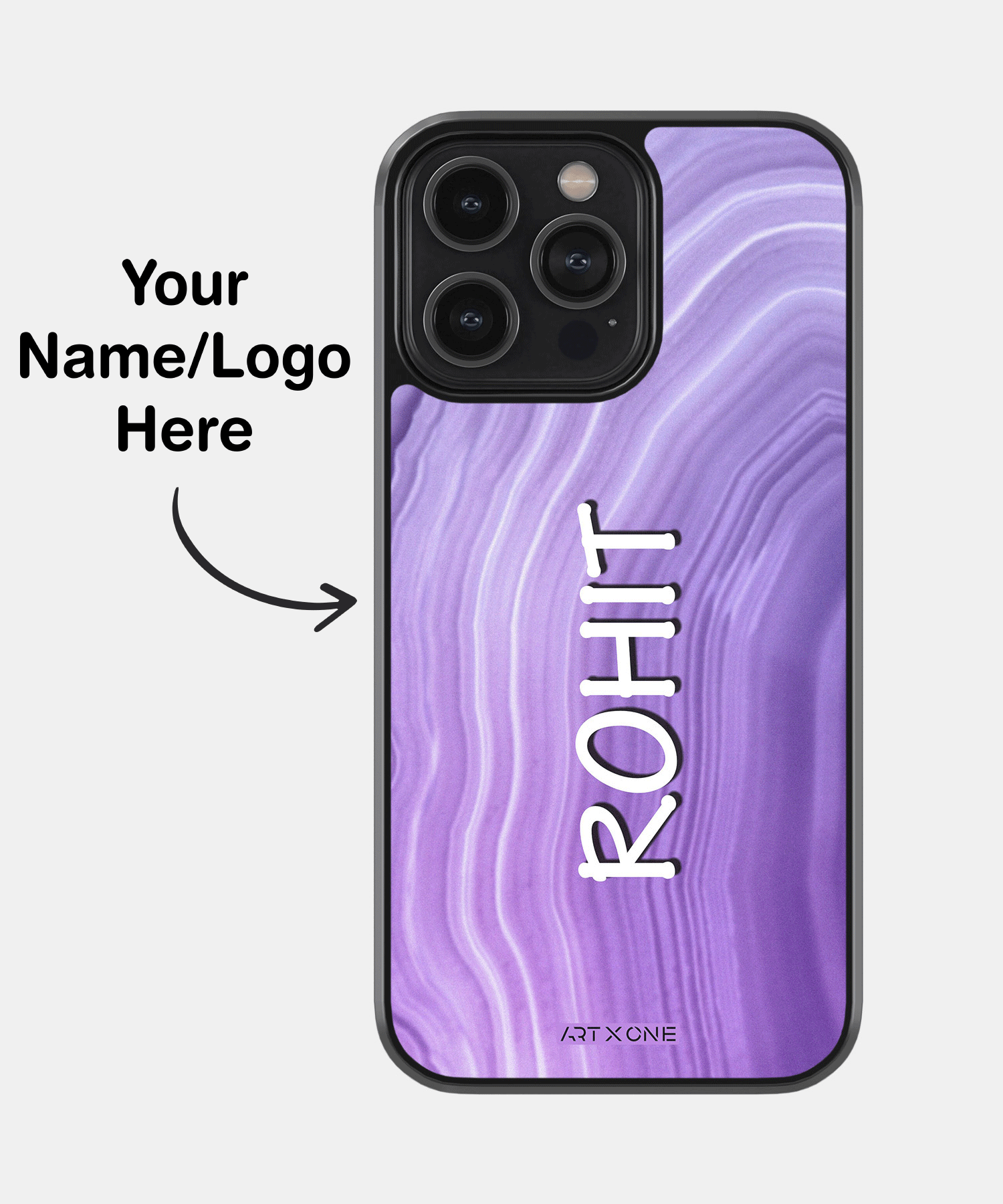 Lavender Agat Mobile Back Cover