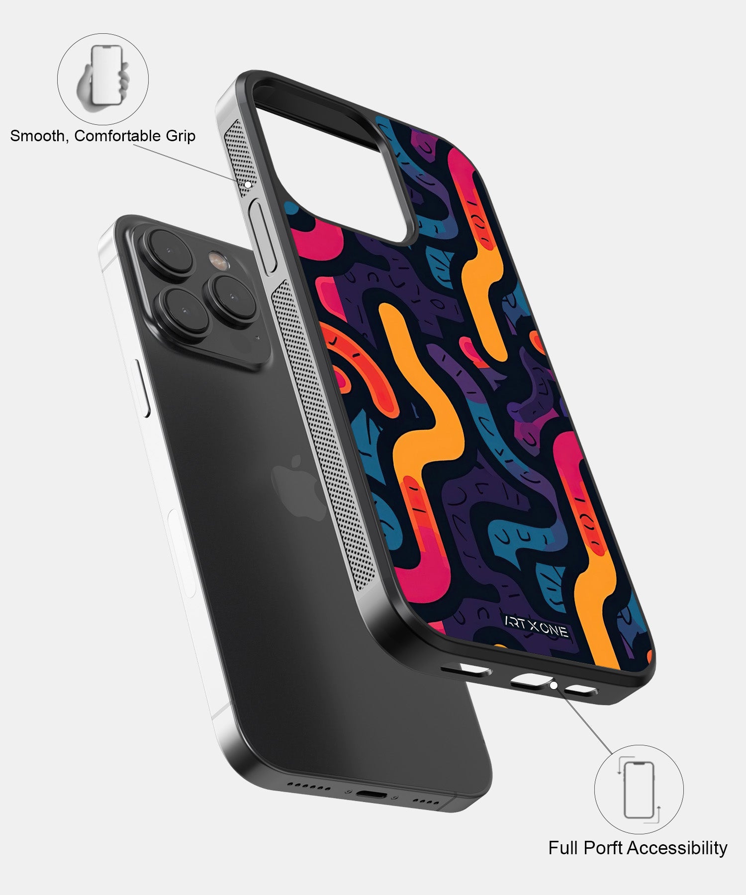 Abstract Galactic Mosaic Mobile Back Cover