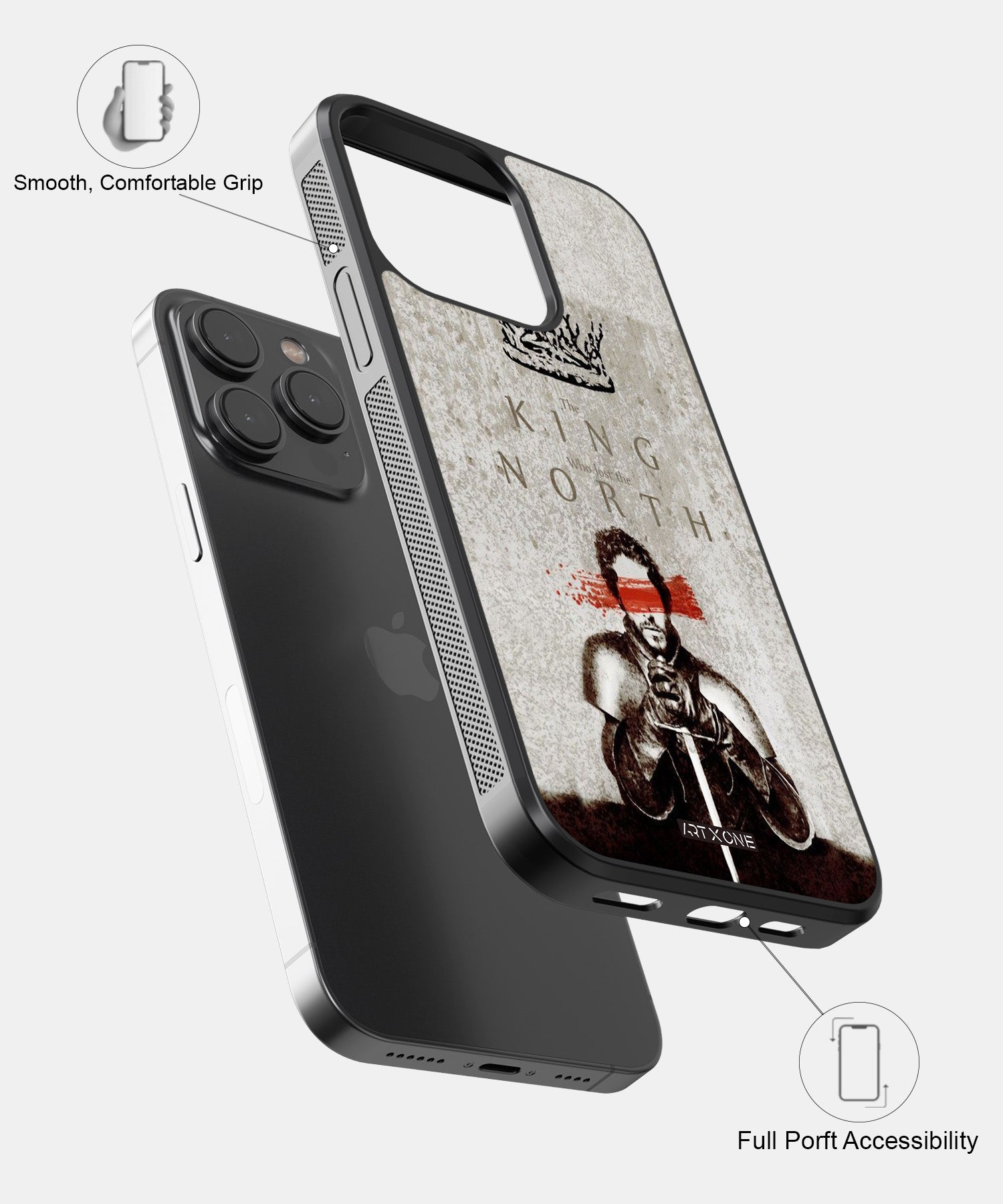 King in North Mobile Back Cover