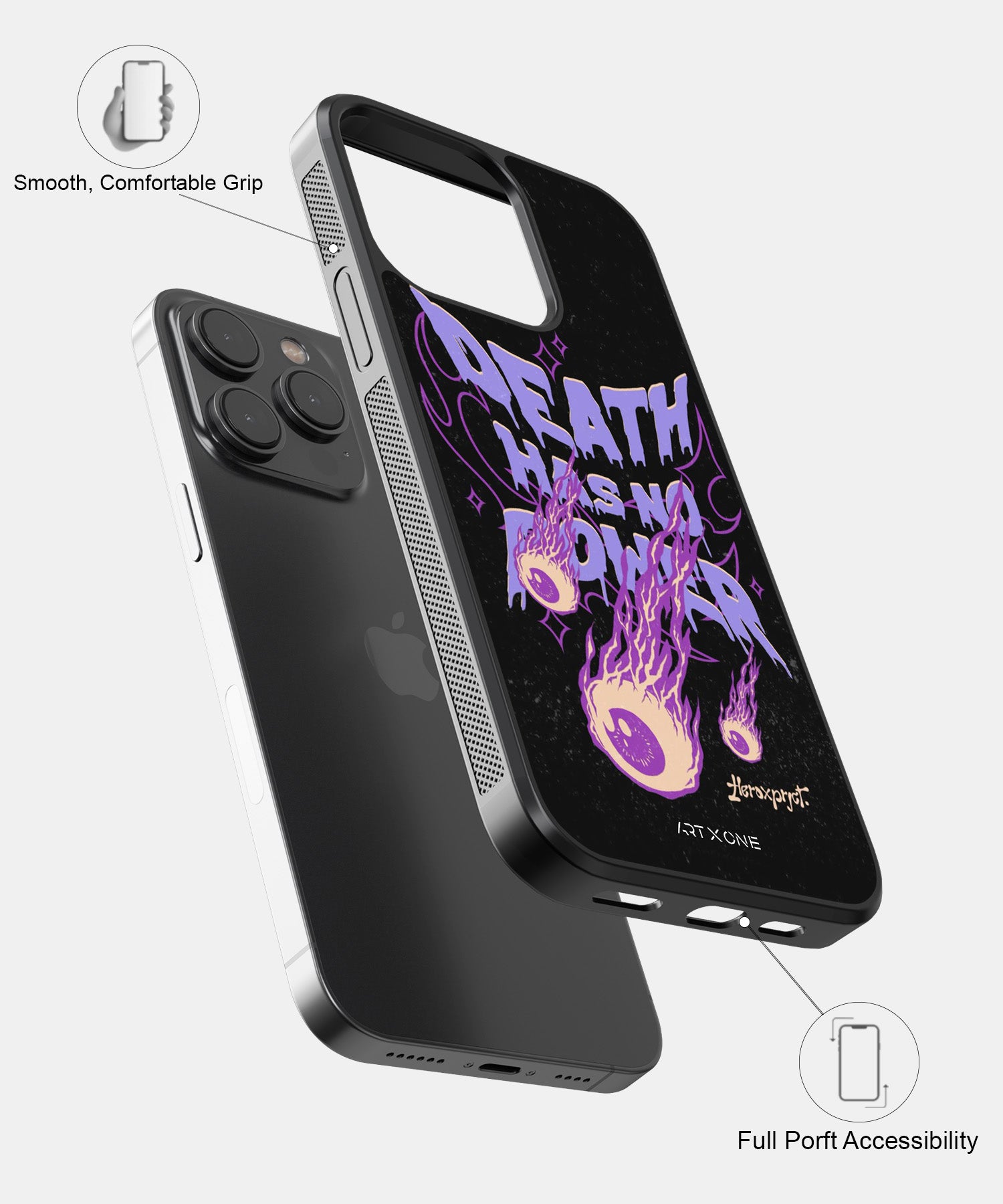 Death has no Power Mobile Back Cover
