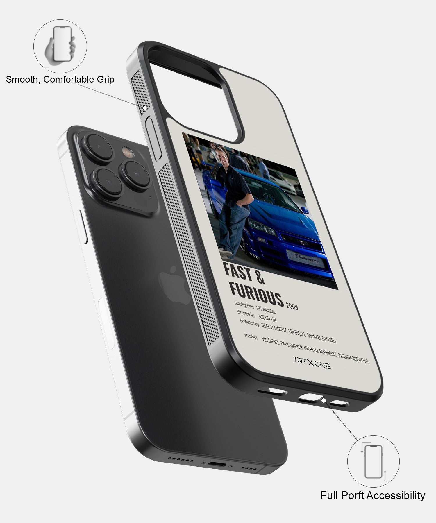 Fast and Furious Mobile Back Cover