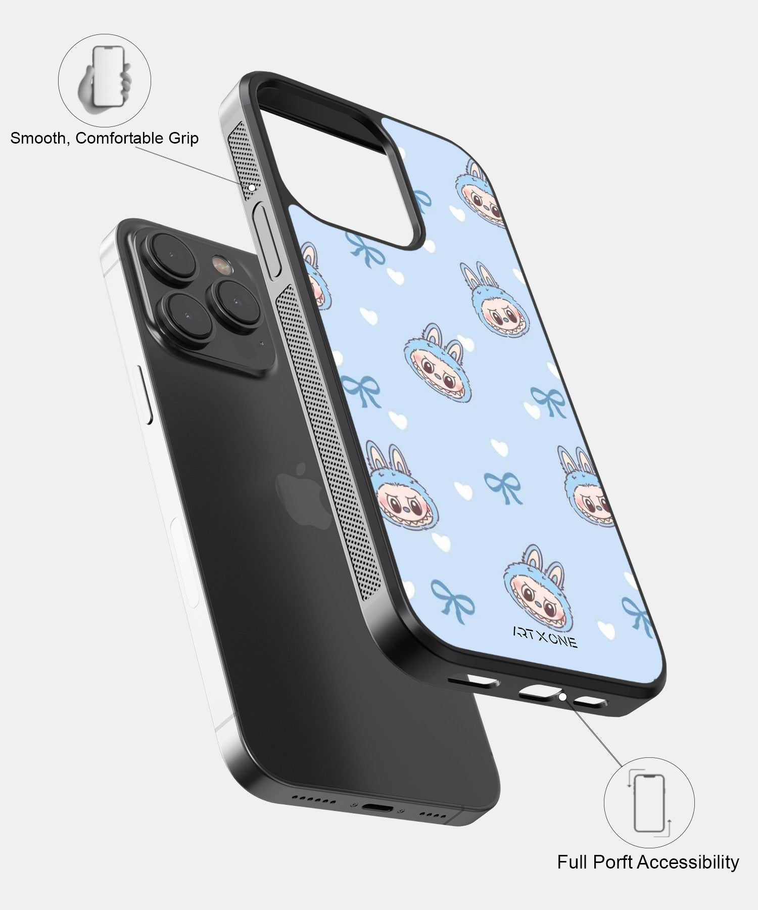 Labubu Bow Blush Mobile Back Cover