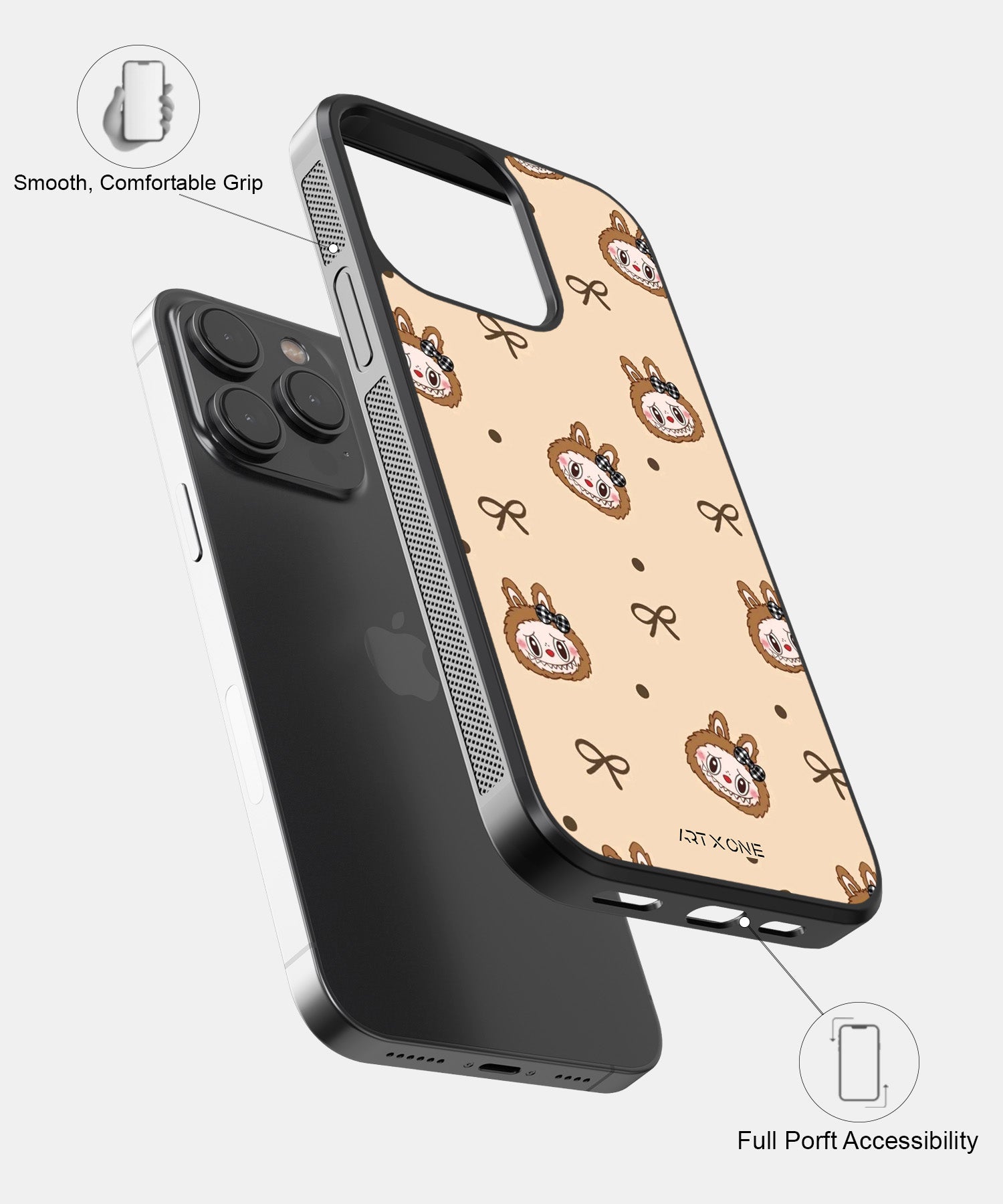 Labubu Latte Blush Mobile Back Cover