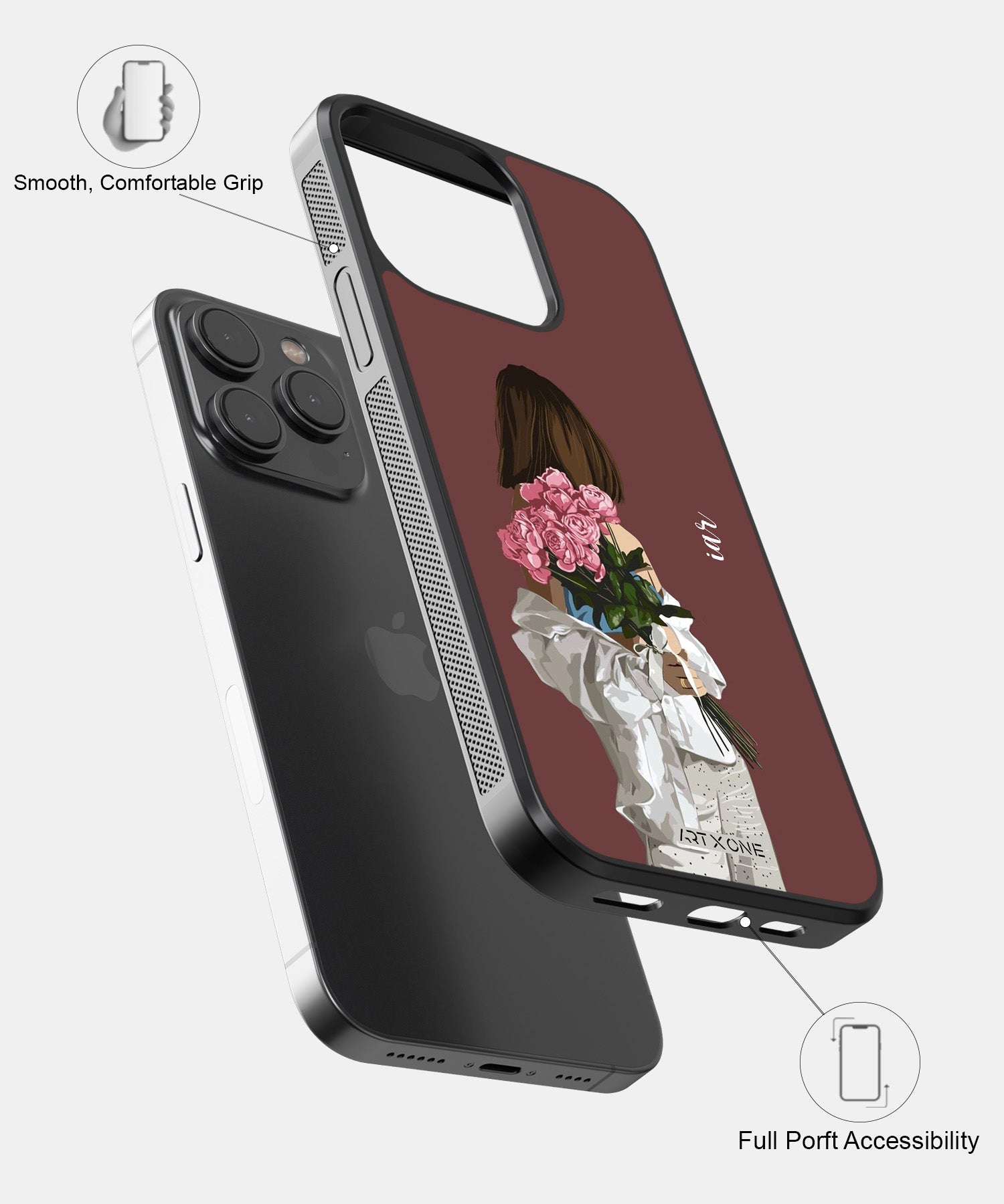 Bookey Girl Mobile Back Cover