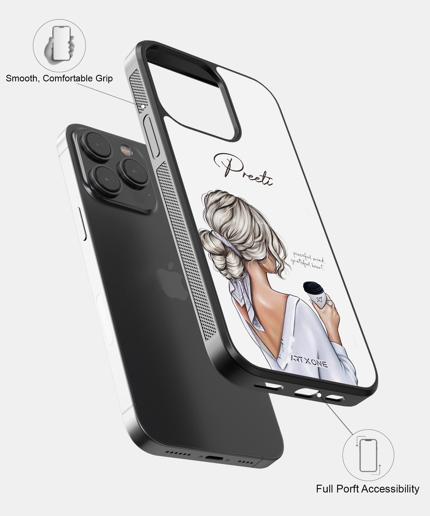 Grateful Girl Mobile Back Cover