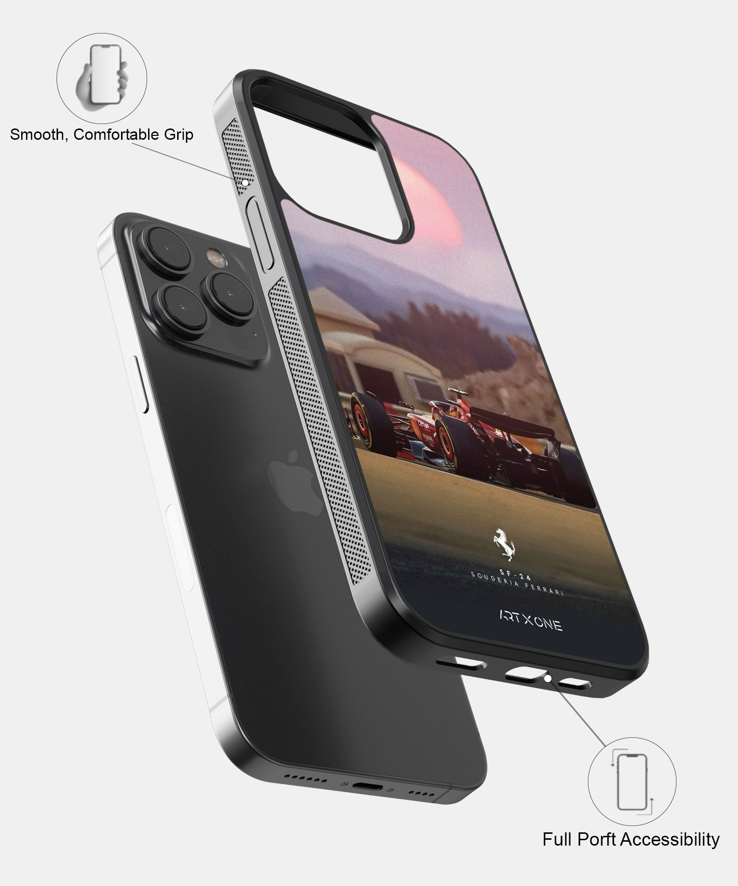 Sunset Showdown Mobile Back Cover