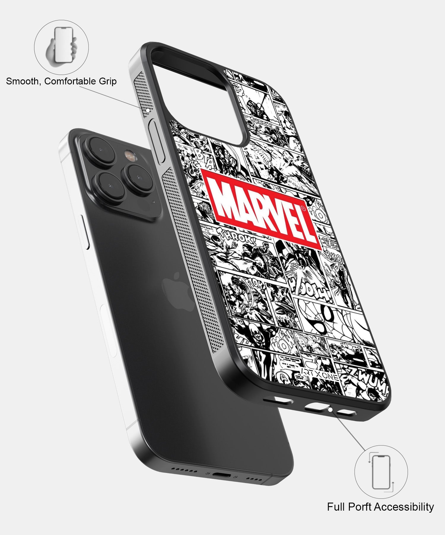 Marvel Mobile Back Cover