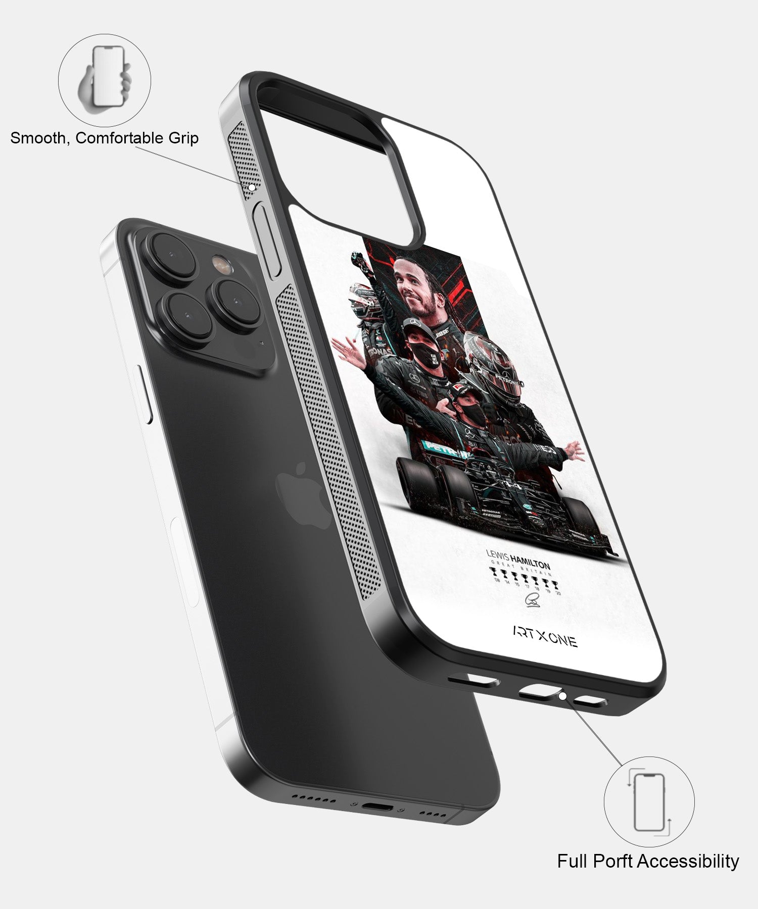 Lewis Hamilton Mobile Back Cover