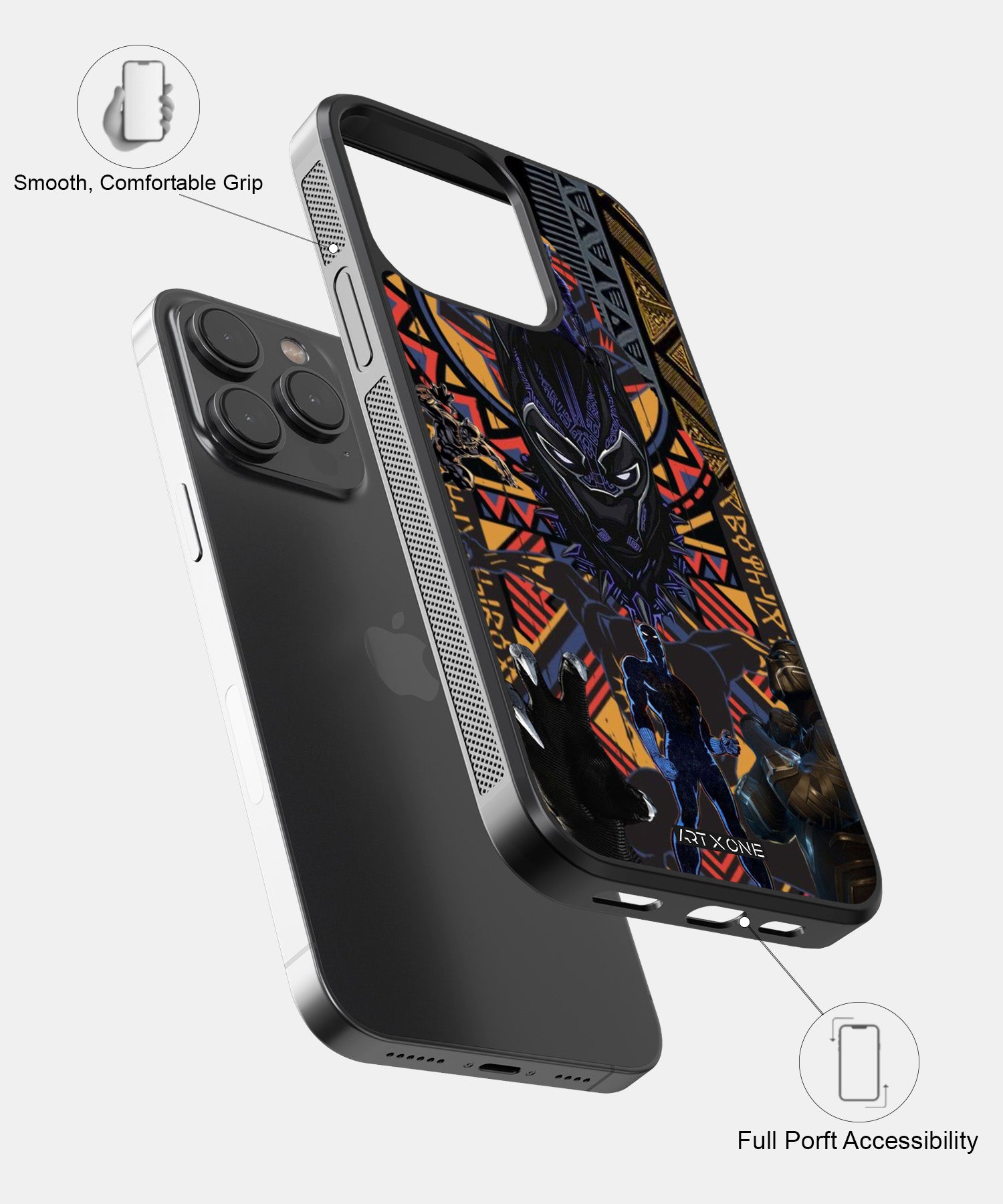 Black Panther Mobile Back Cover