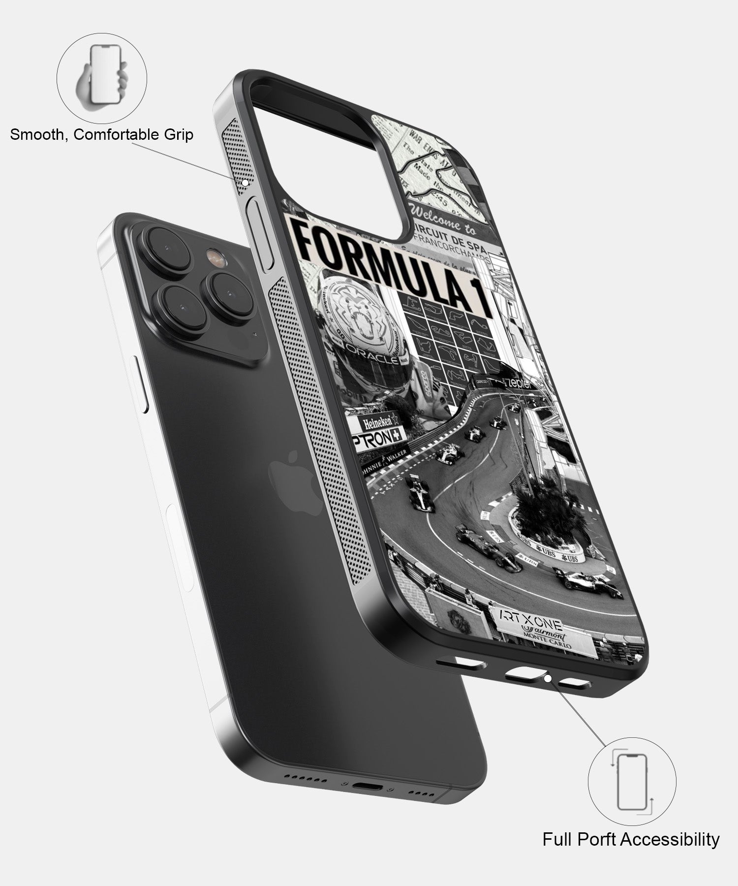 F1 Track Mobile Back Cover