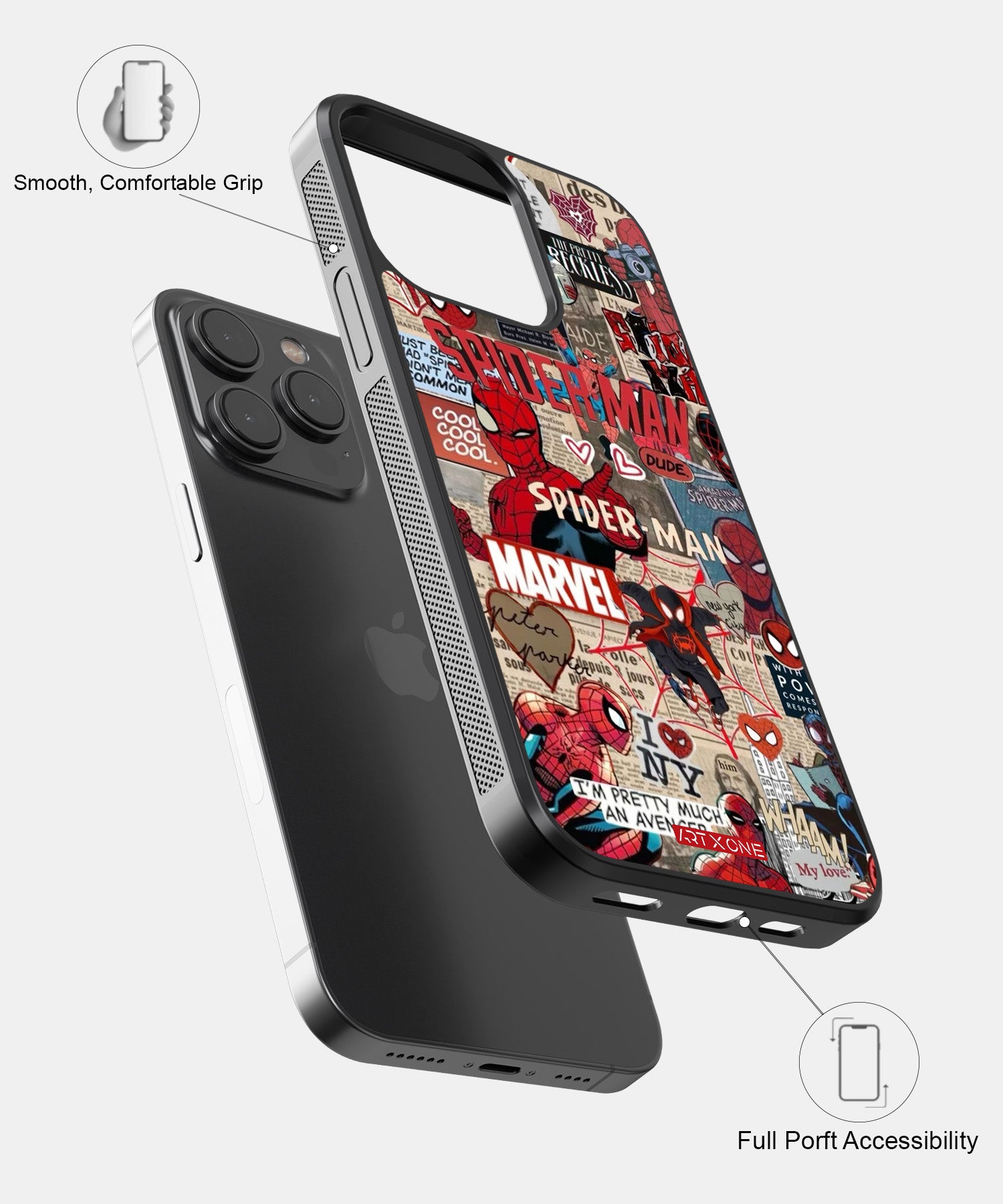 Spiderman Mobile Back Cover