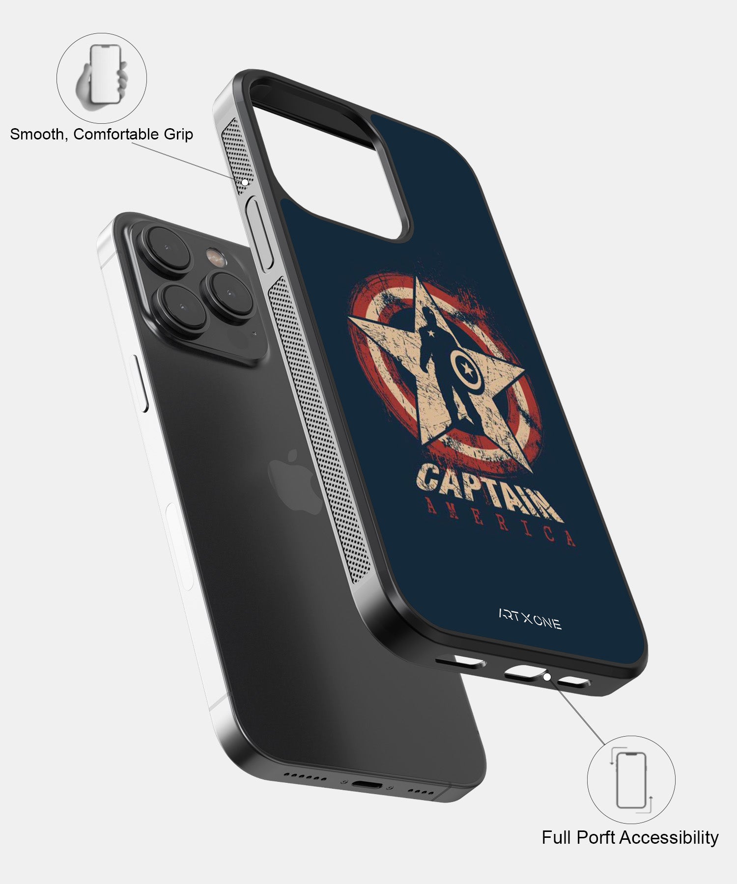 Captain America Mobile Back Cover