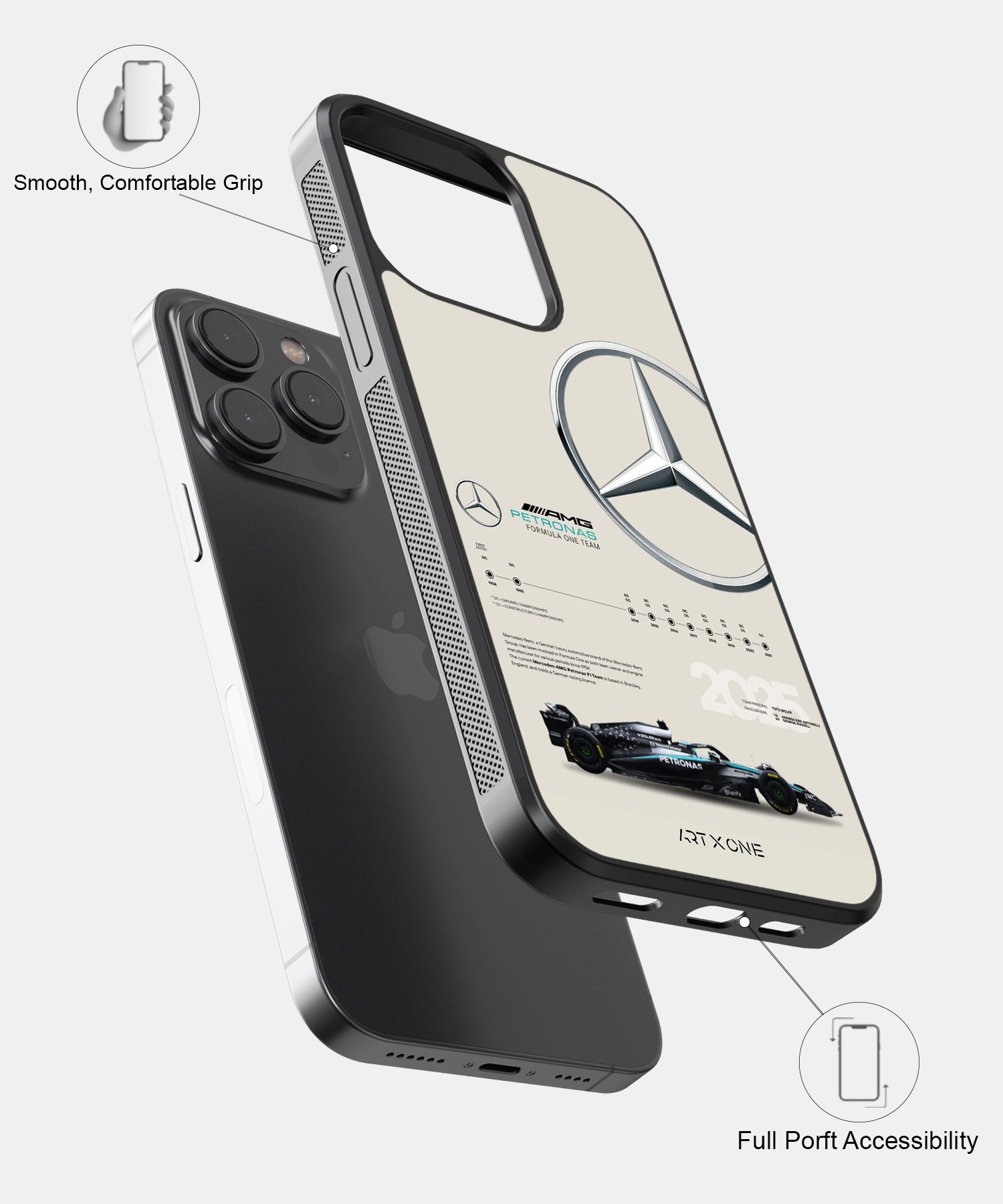 AMG Racing Mobile Back Cover