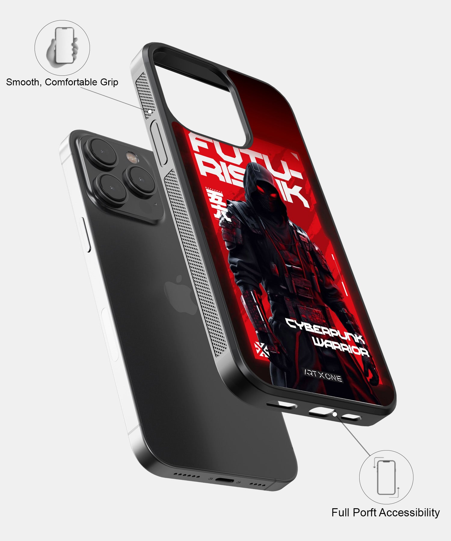 Cyberpunk Warrior Mobile Back Cover