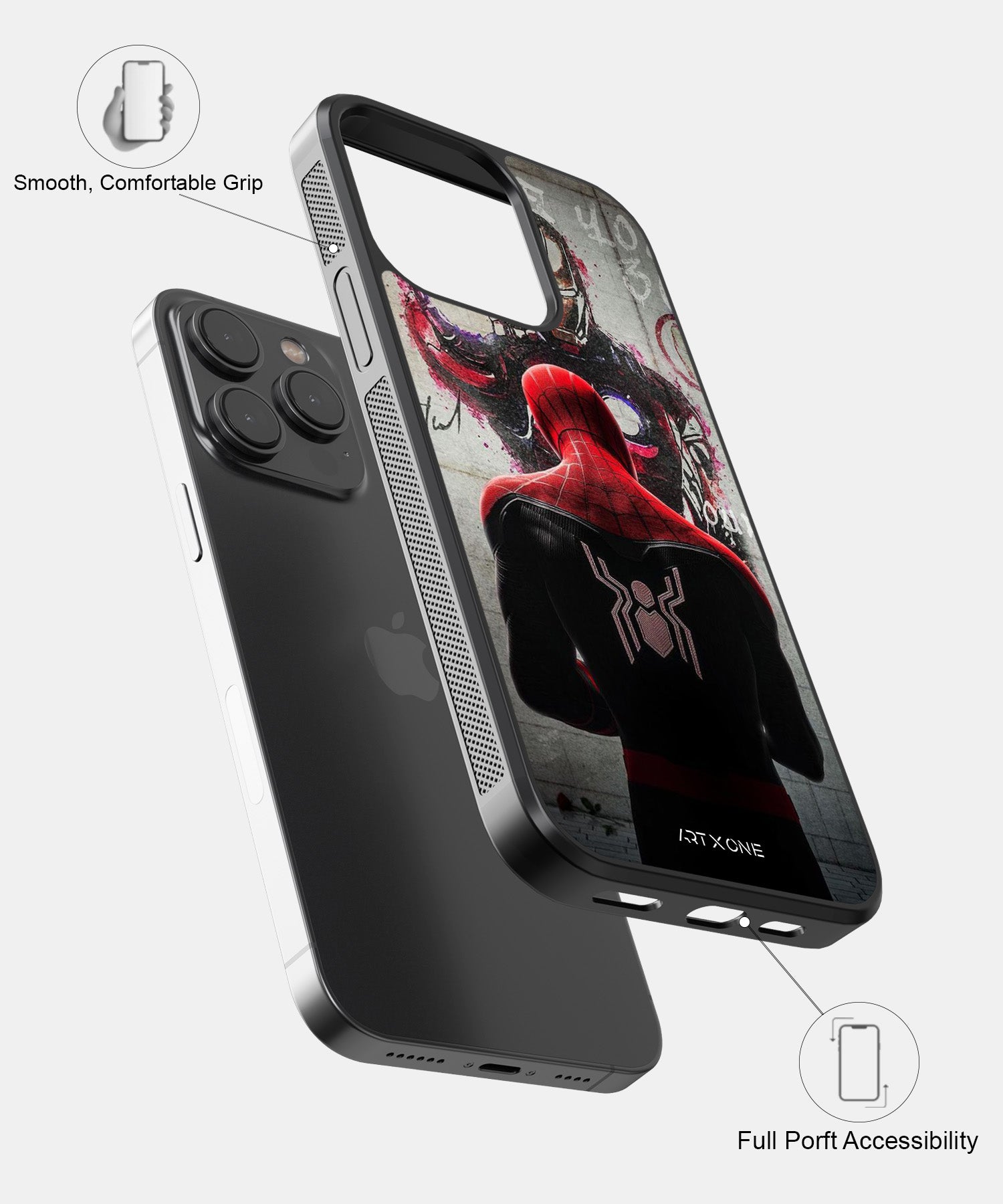 Iron Man X Spiderman Mobile Back Cover