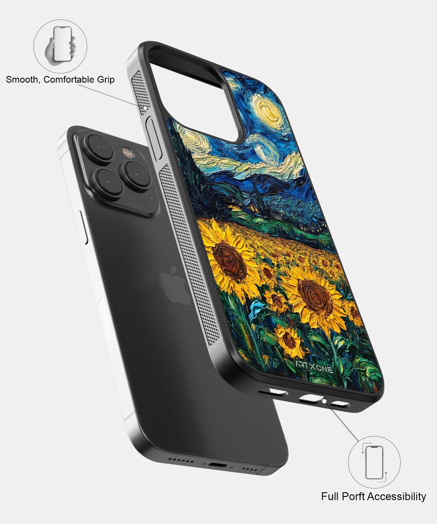 The Flower Night Mobile Back Cover