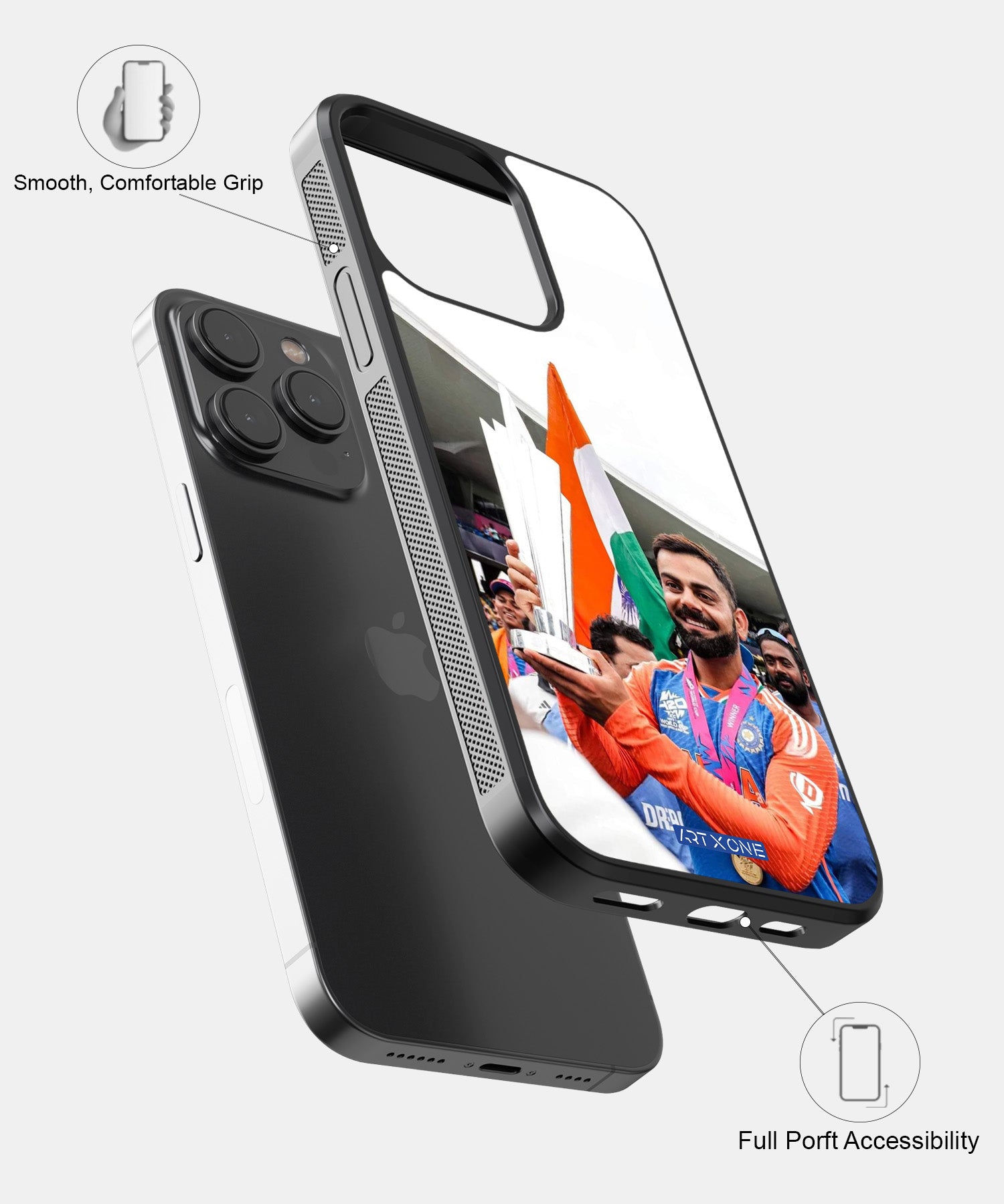 Virat Kohli T20 Champion Mobile Back Cover