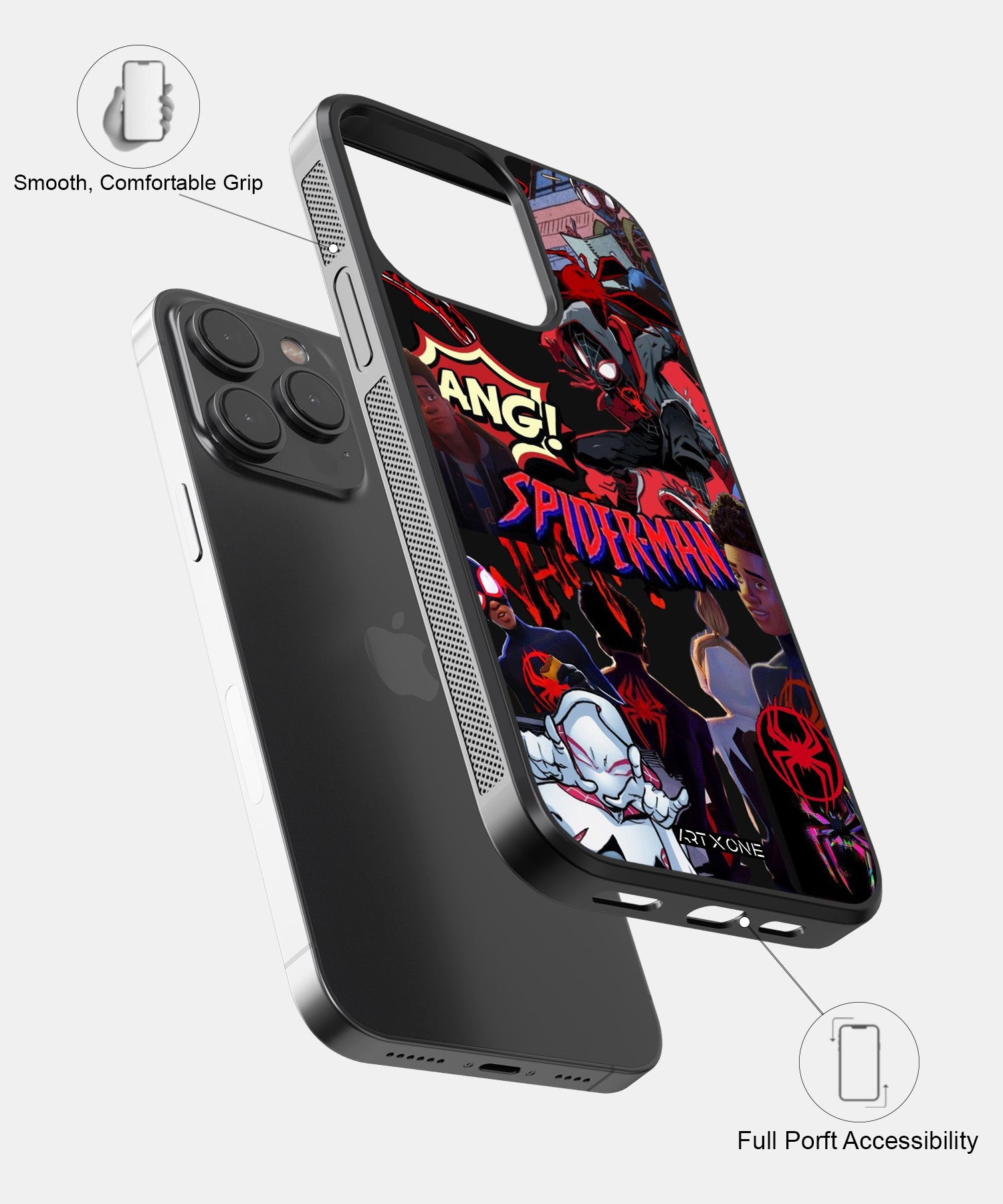 Spiderman Miles Morales Mobile Back Cover