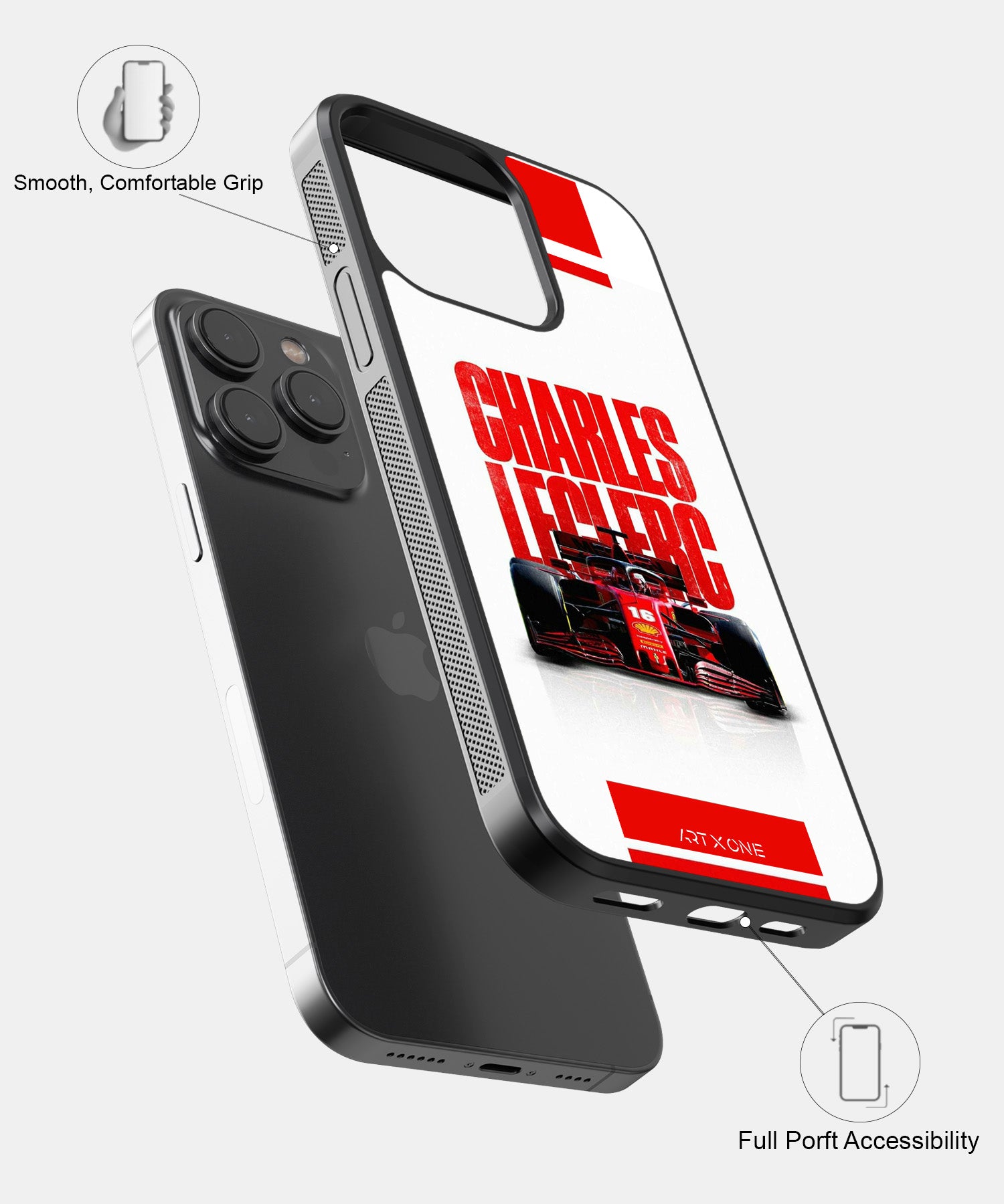 Charles Leclerc Mobile Back Cover
