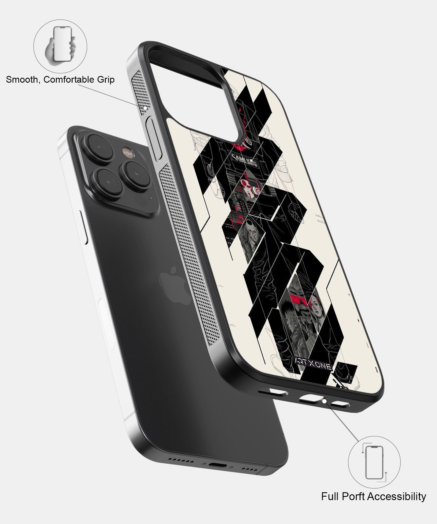 Samurai Mobile Back Cover