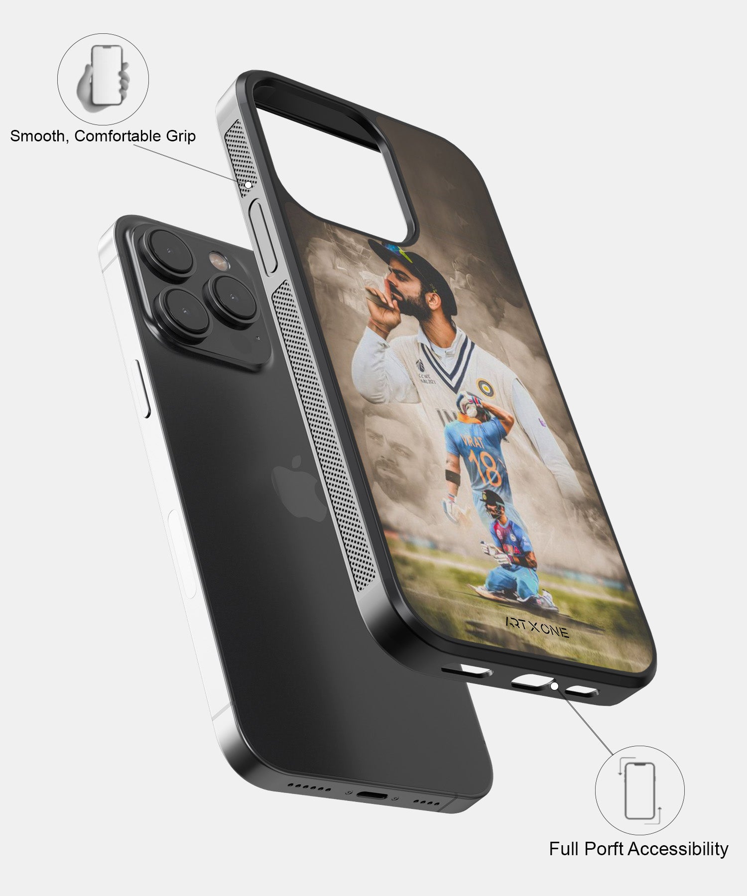 Kohli Mobile Back Cover