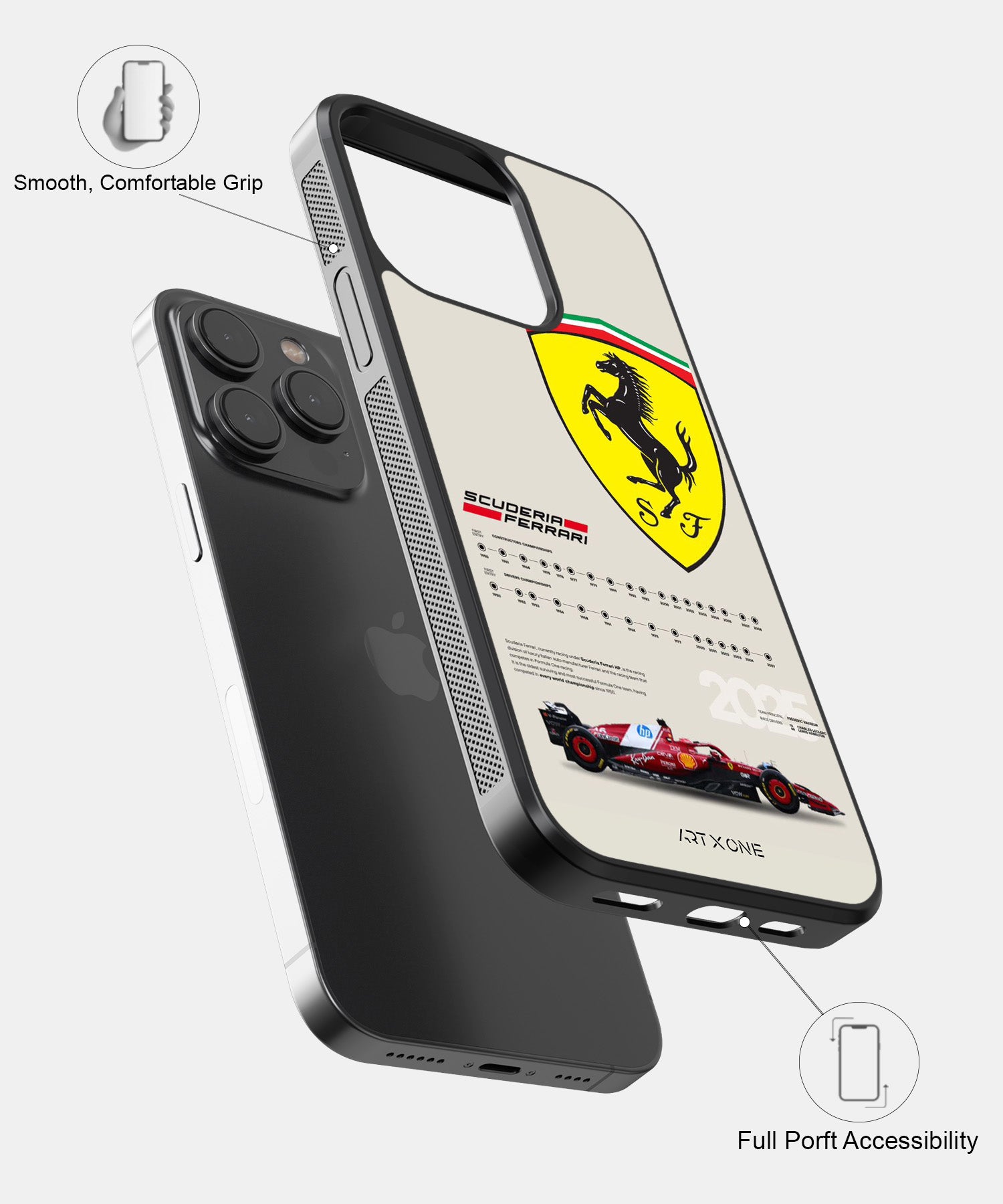 Ferrari Racing Mobile Back Cover