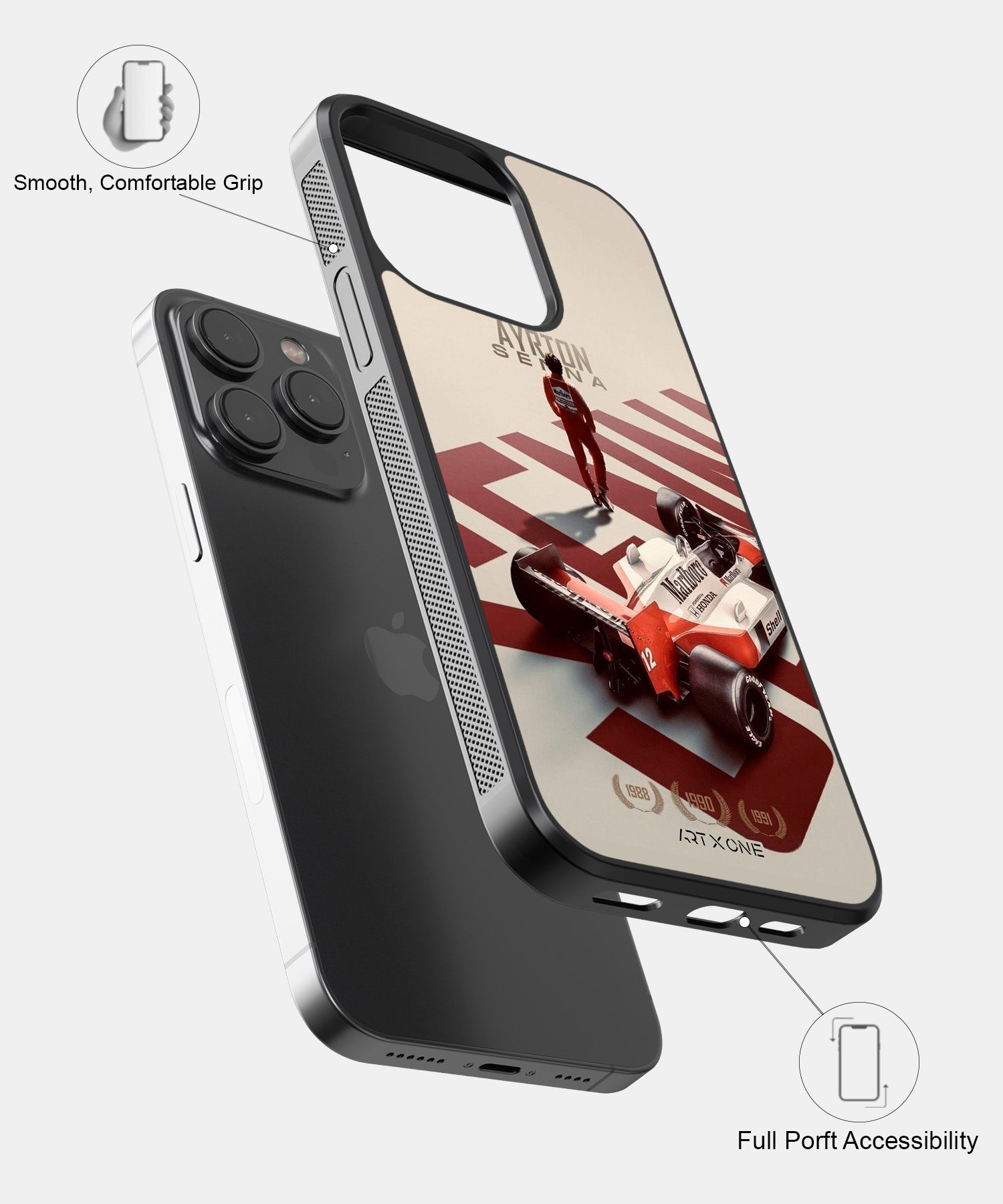 Ayrton Senna Mobile Back Cover