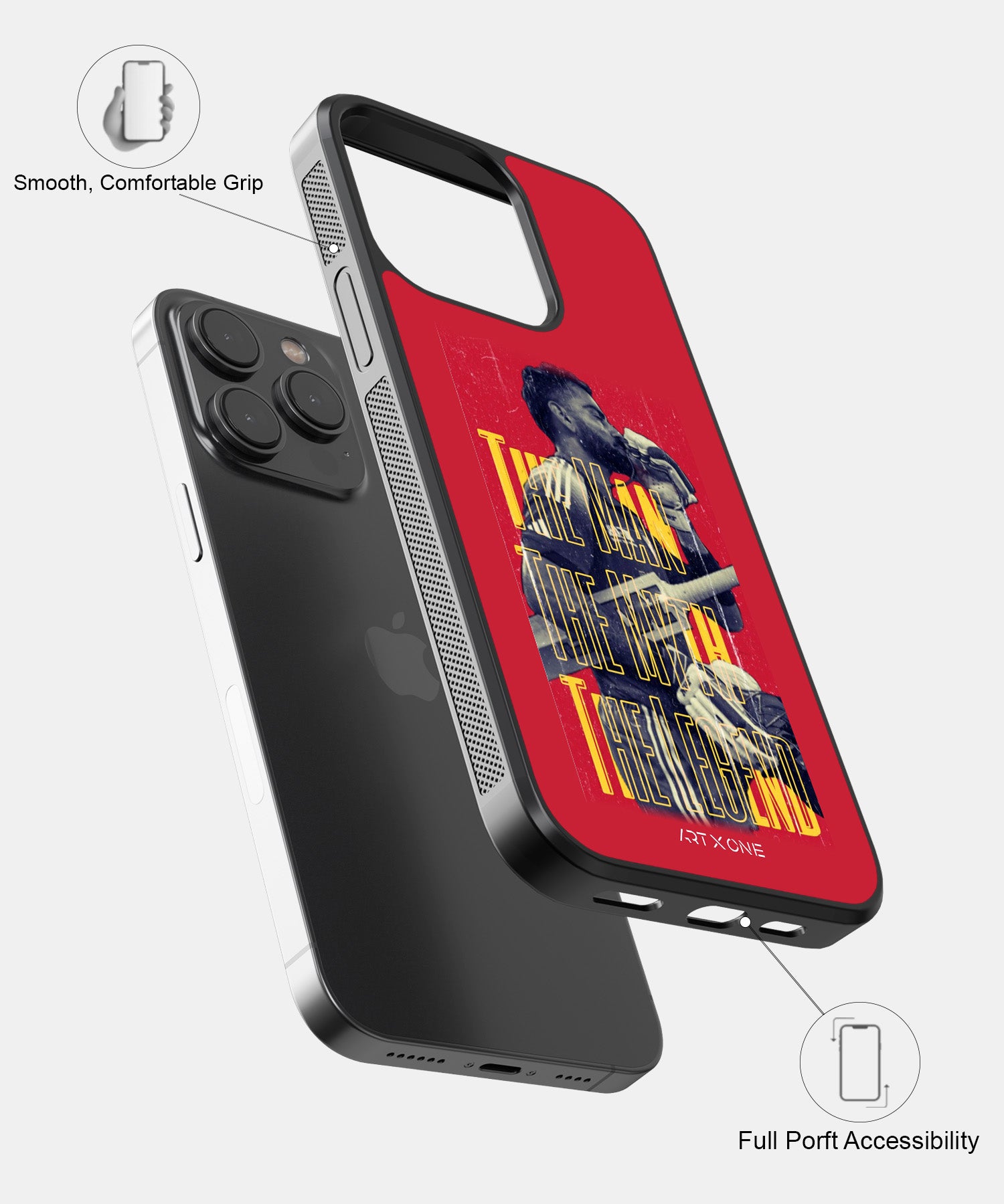 King Kohli Mobile Back Cover