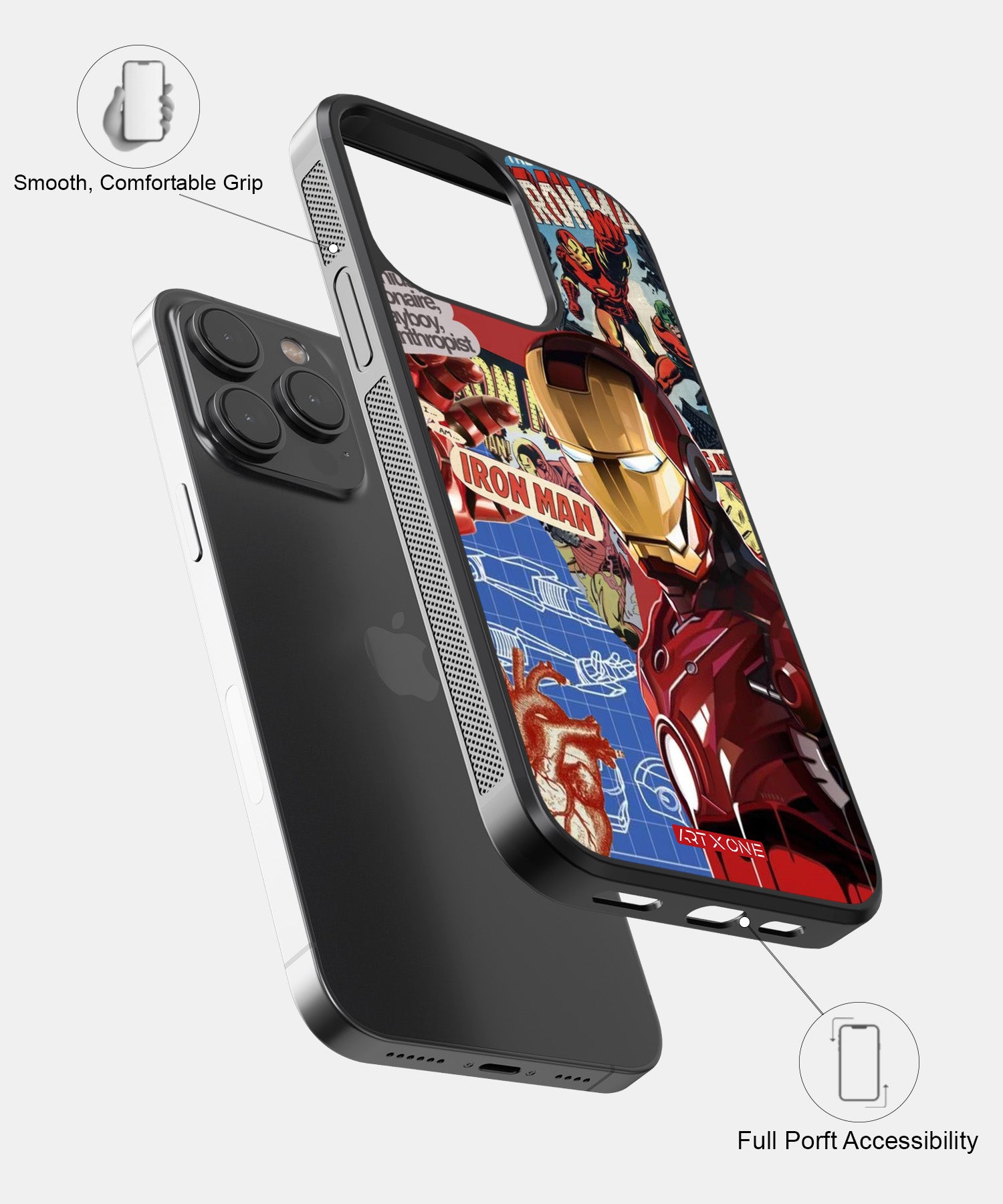 Iron Man Originals Mobile Back Cover