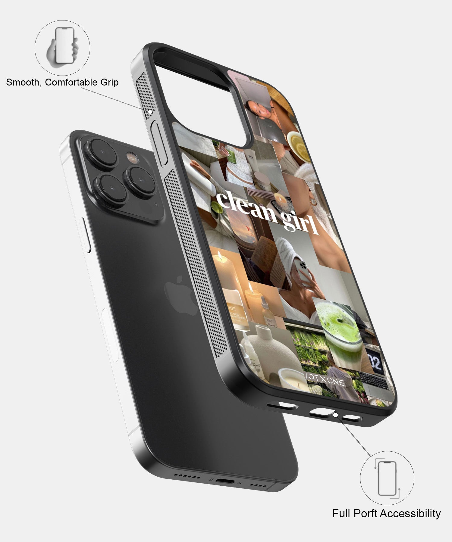 Clean girl Mobile Back Cover