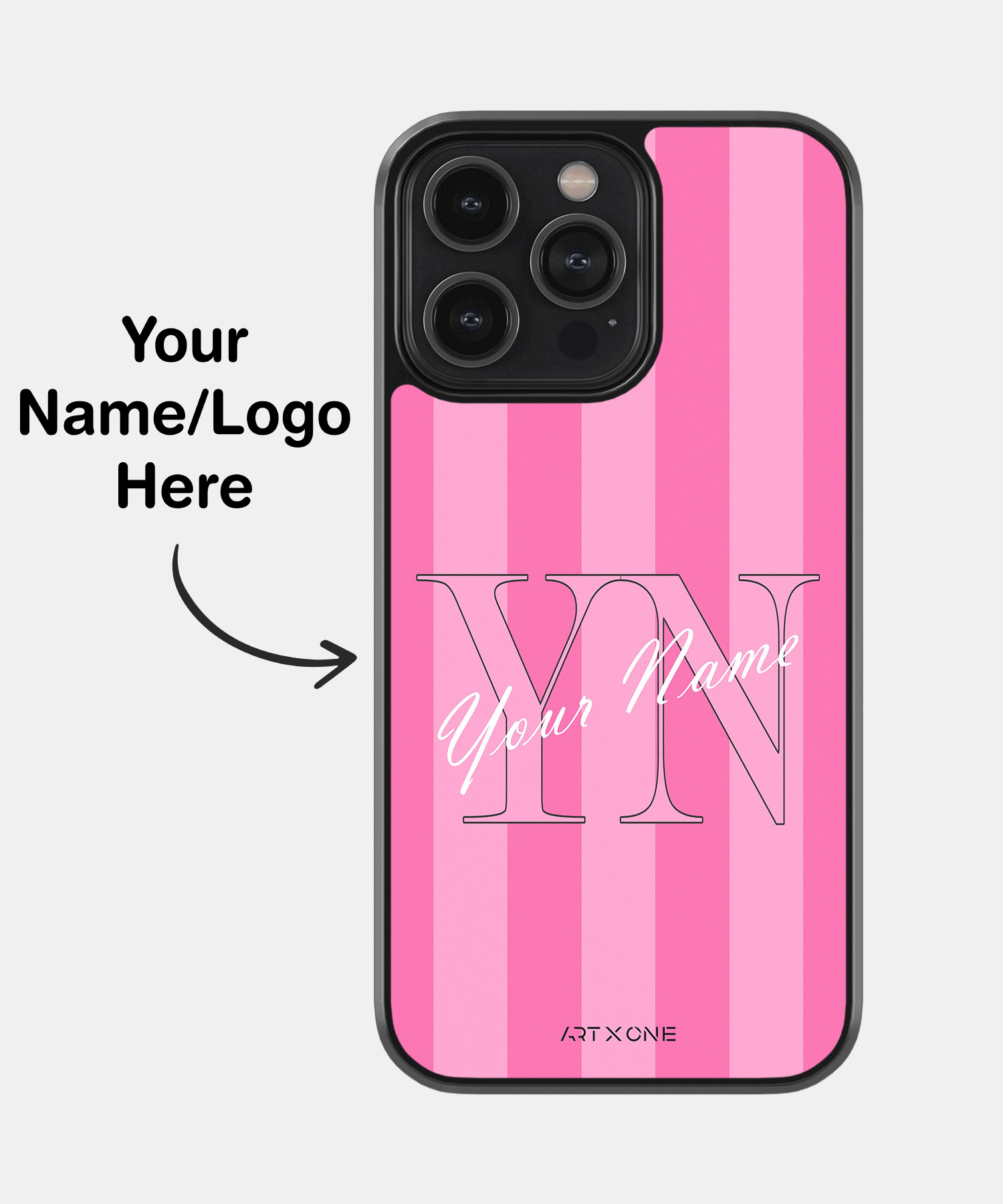 Pink Flirty Heart Mobile Back Cover