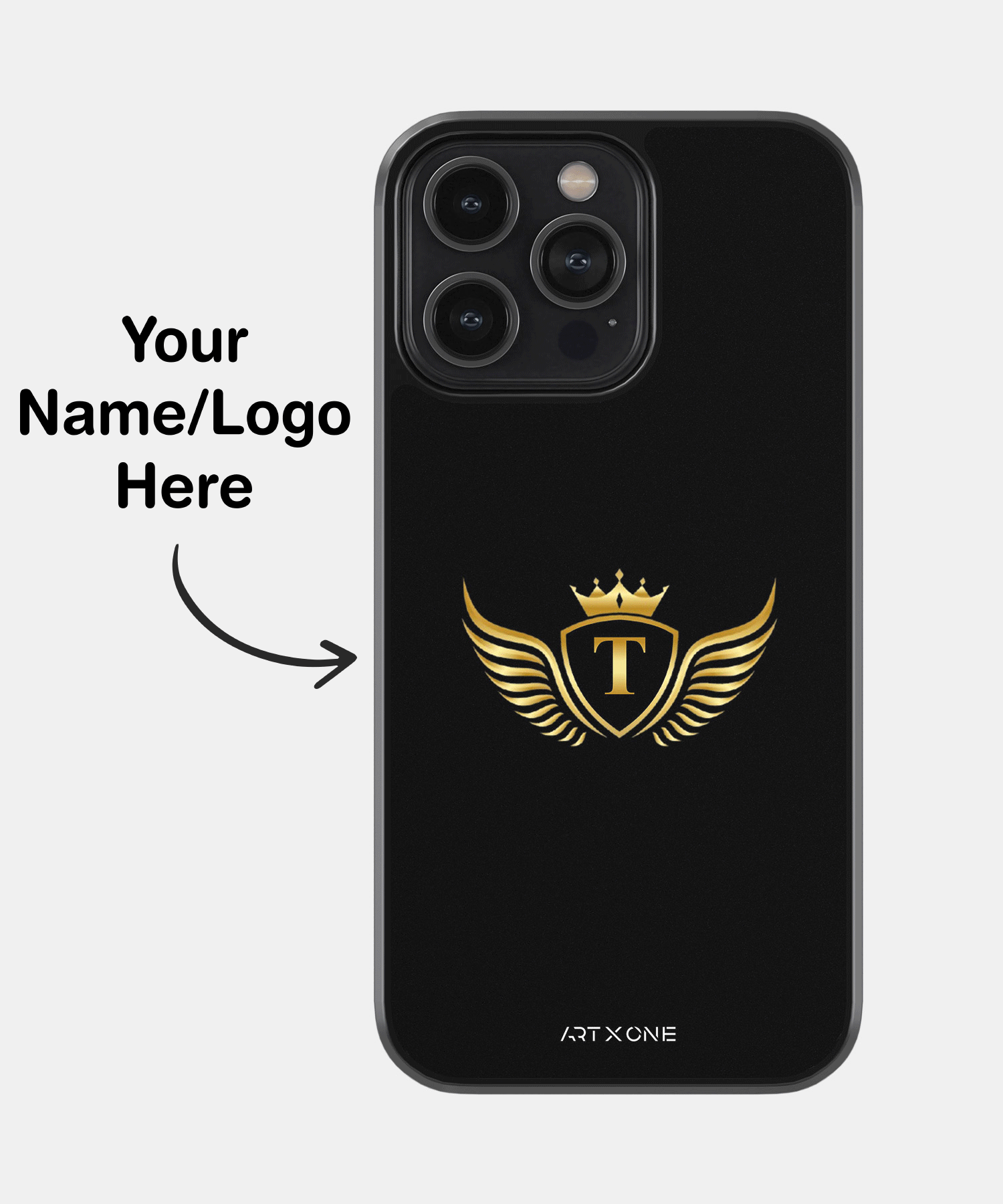 Royal Monogram Mobile Back Cover