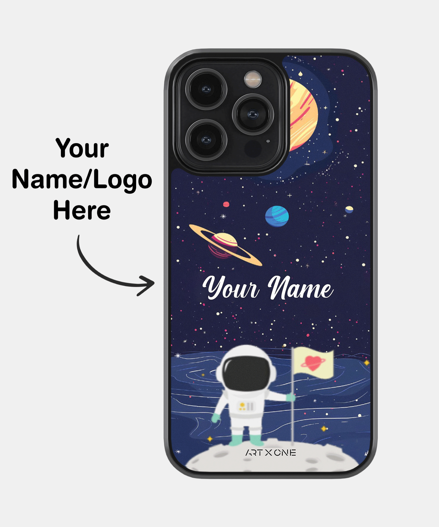 Astronaut In Space Mobile Back Cover