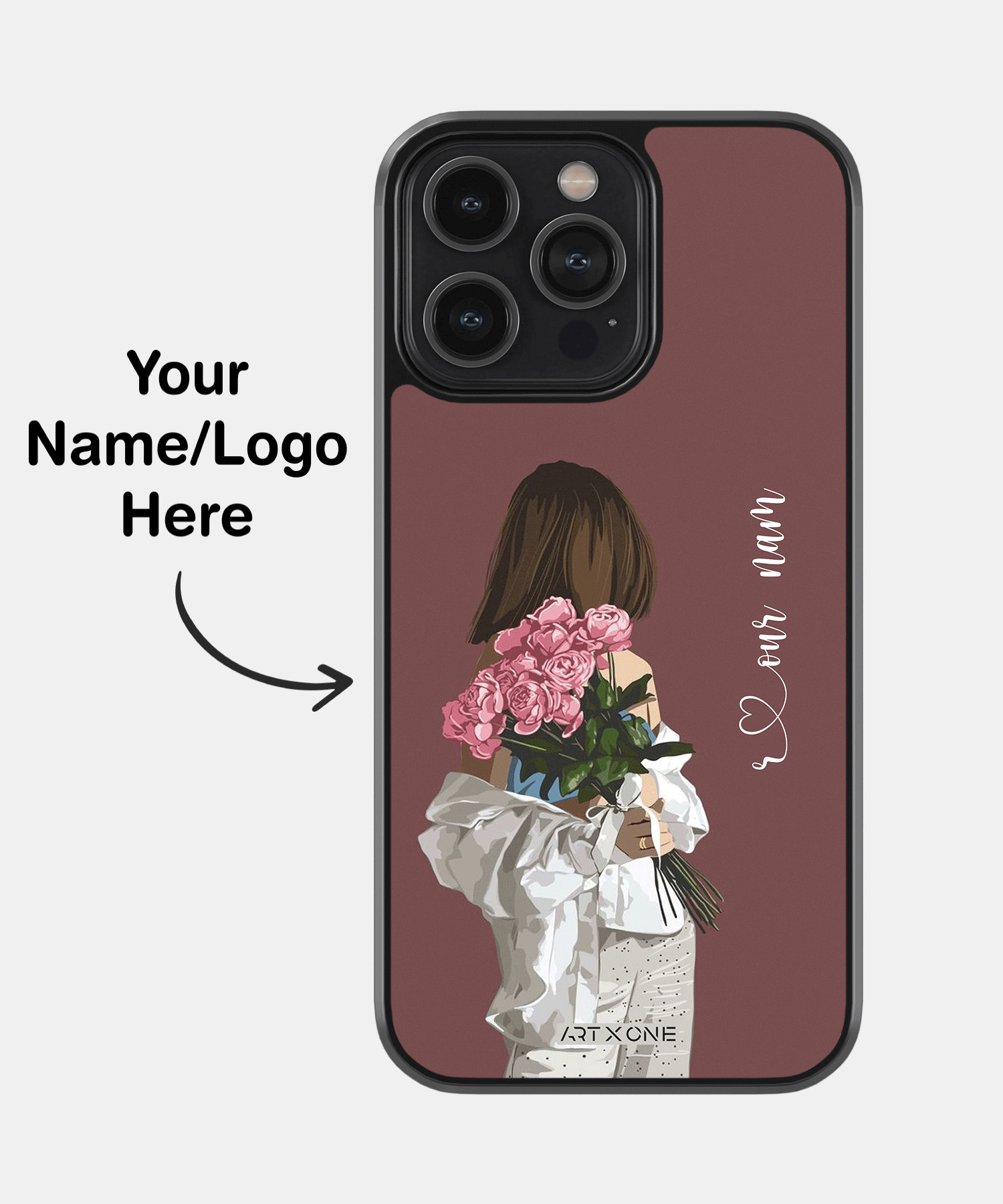 Bookey Girl Mobile Back Cover