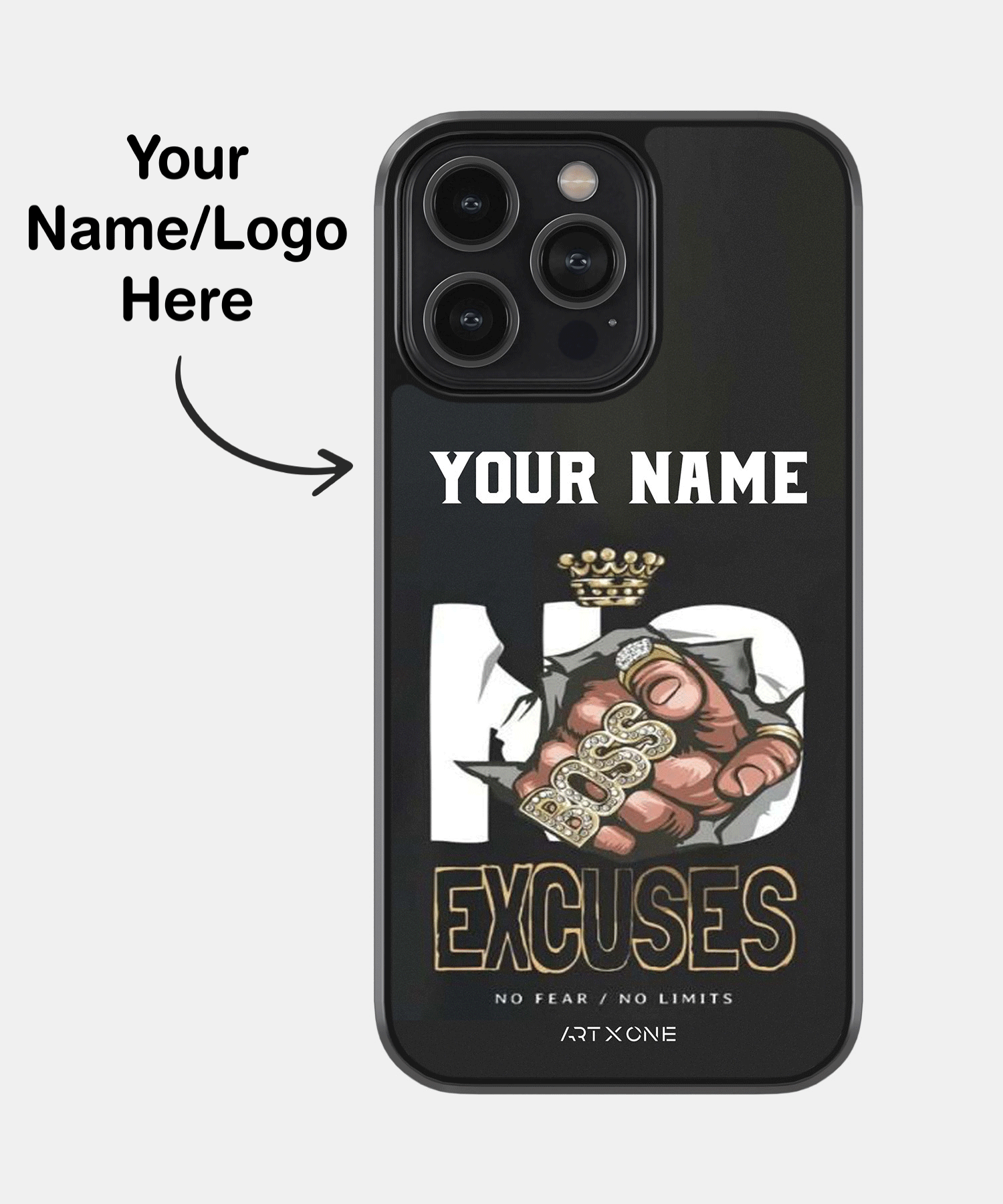 Boss Name Mobile Back Cover