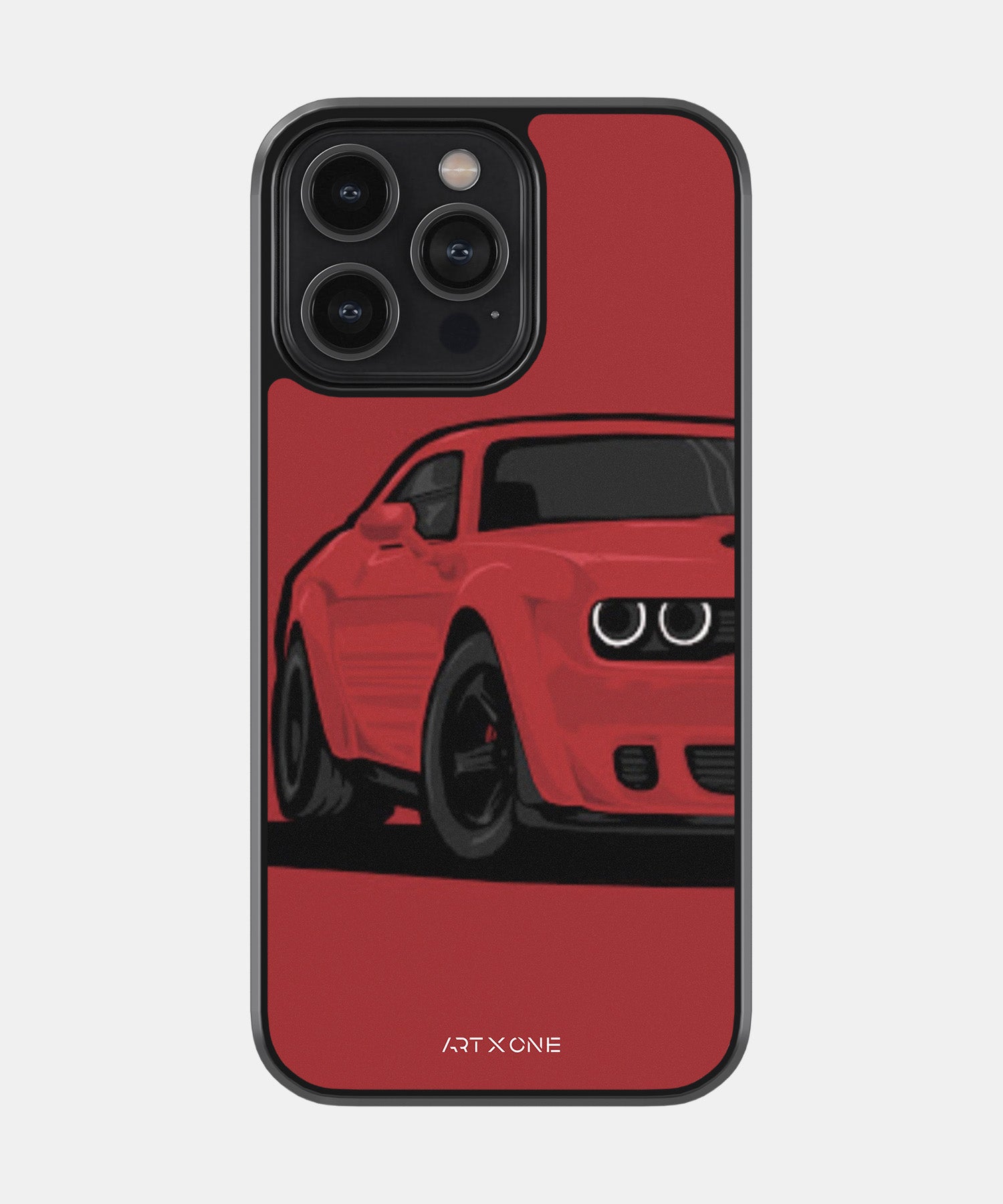 Sleek Red Sports Car Designer Mobile Back Cover